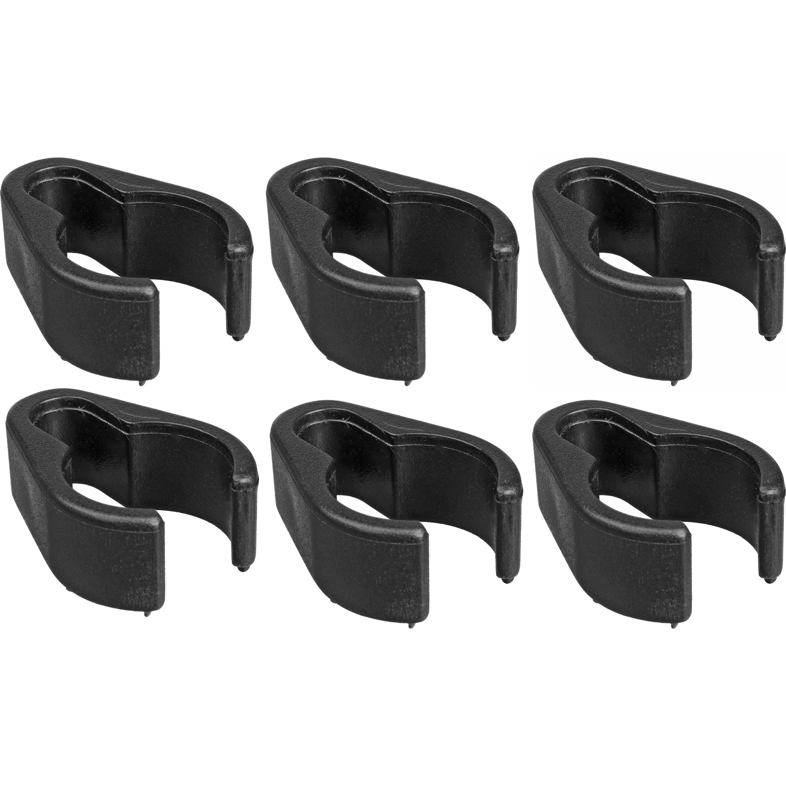 WindTech CC-6 Microphone Stand Cable Clips (6 Pack)