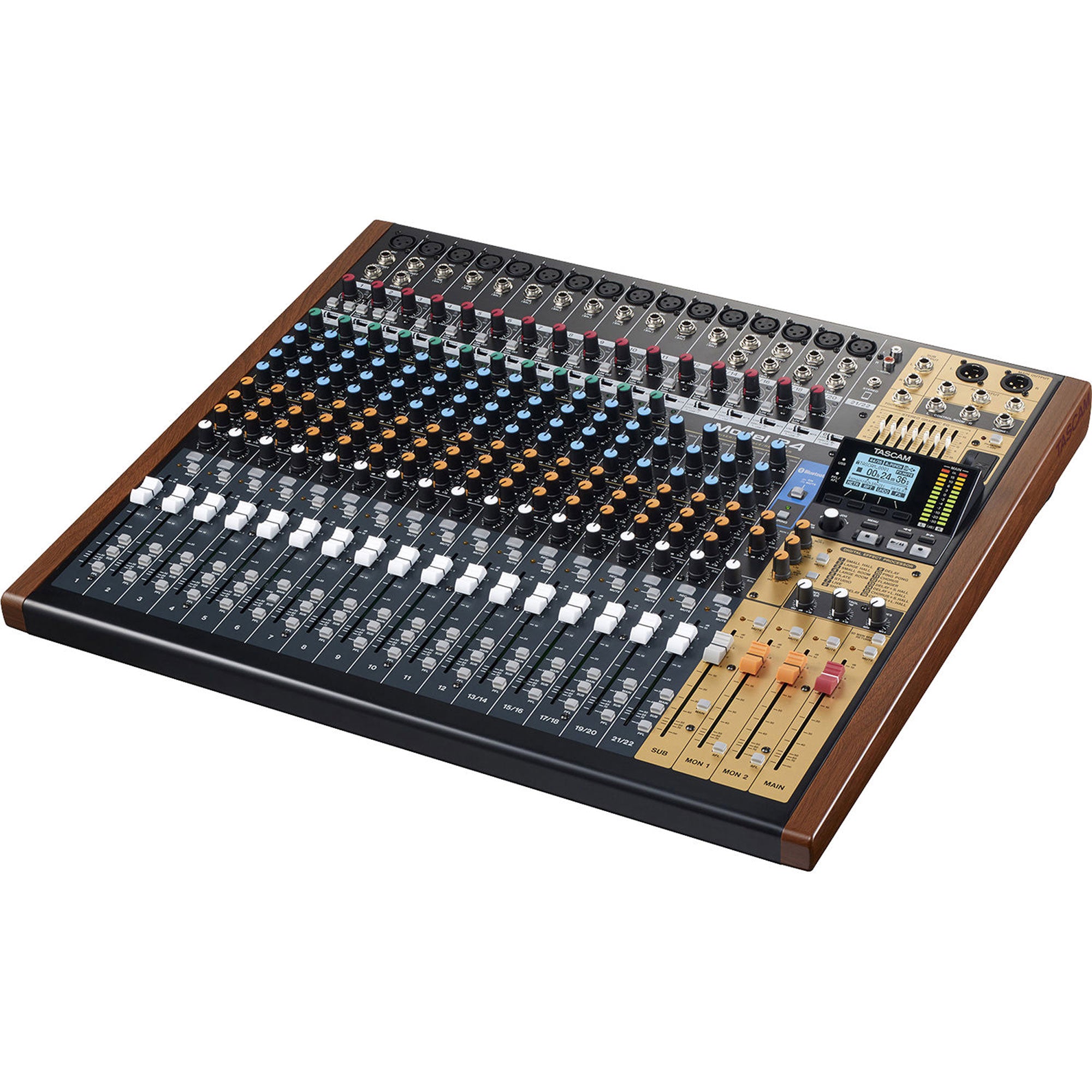 Tascam Model 24 Digital Mixer, Recorder and USB Audio Interface