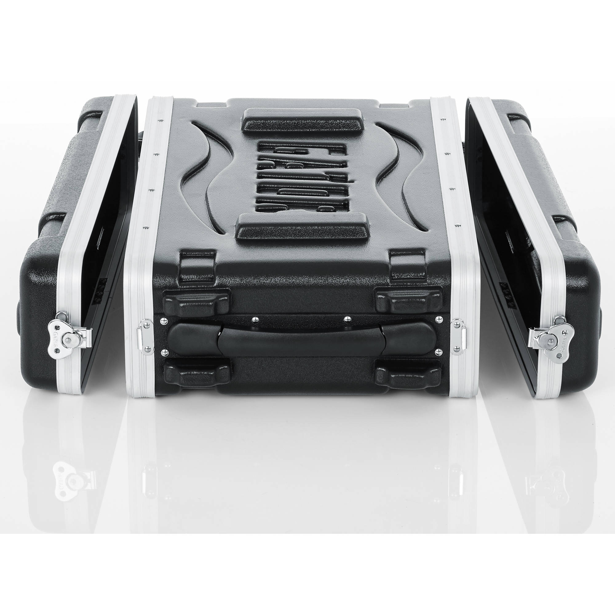 Gator Cases GR-2S Lightweight Molded Shallow Rack Case (2U, 14.25" Deep)