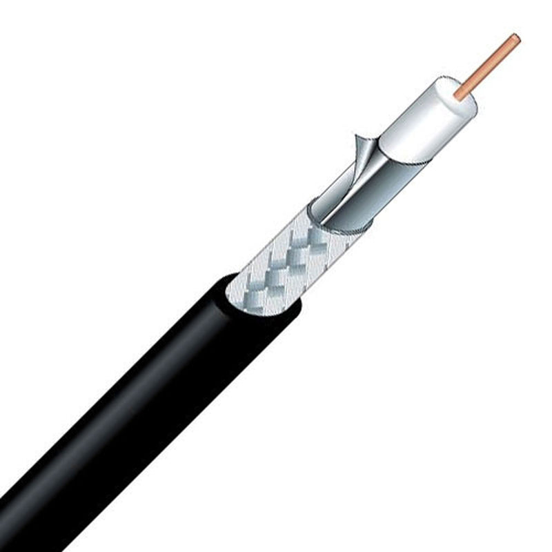 Canare L-3.3CUHD 75 Ohm Coaxial Cable for 12G-SDI 12G-SDI UHD Video (Black, 984'/300m Spool)