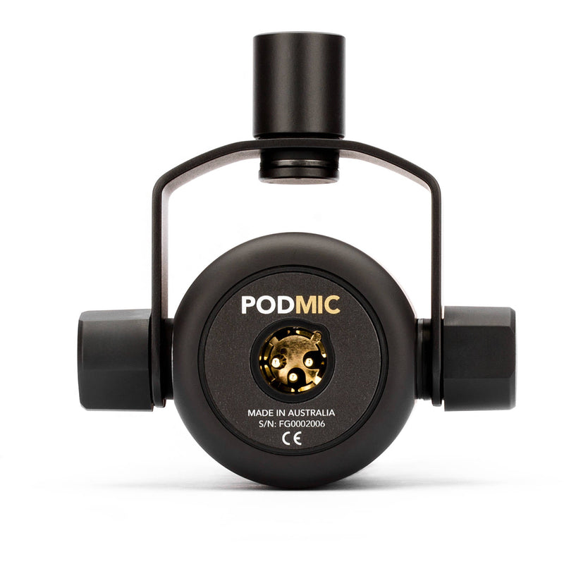 Rode PodMic Dynamic Podcasting & Broadcasting Microphone with FREE 20' XLR Cable