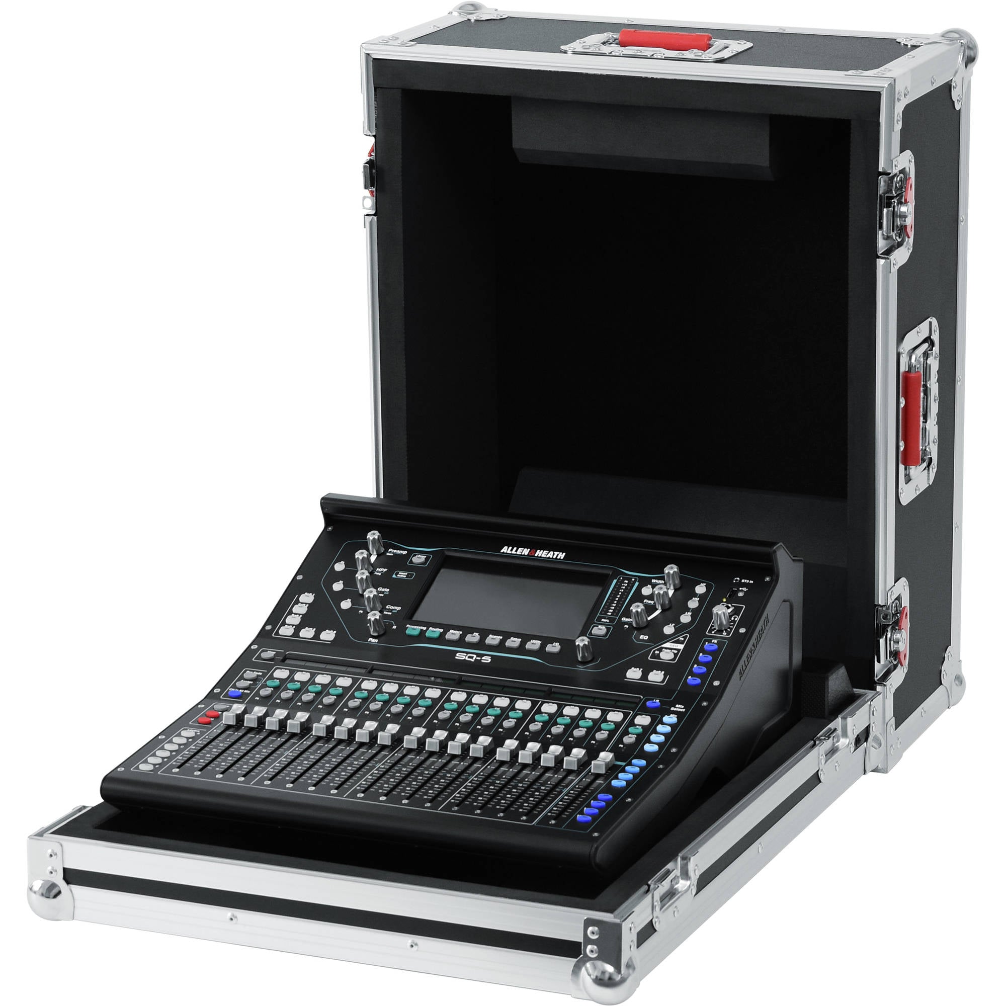 Gator Cases GTOURAHSQ5NDH G-Tour Flight Case for the Allen & Heath SQ-5 Mixer