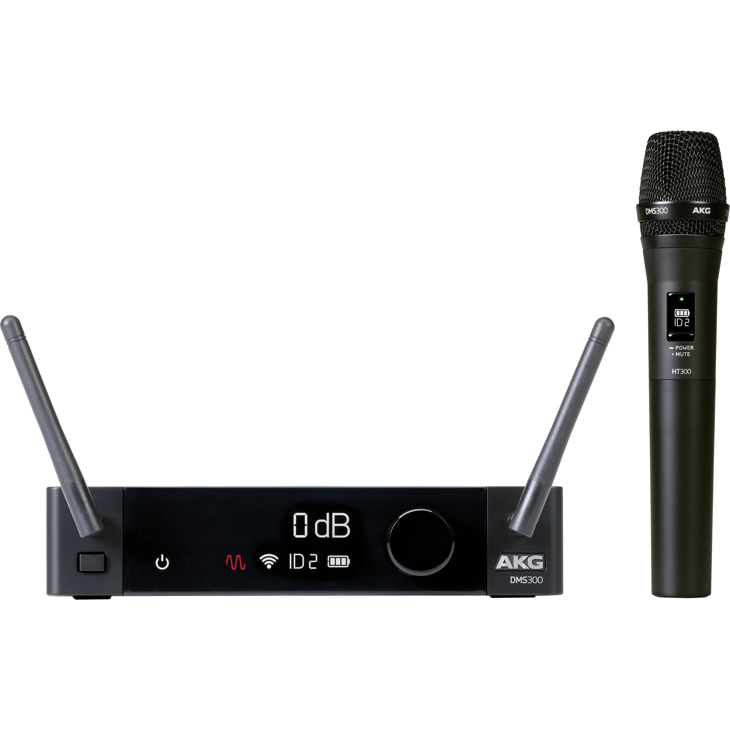 AKG DMS300 Handheld Digital Wireless Microphone System (2.4 GHz)