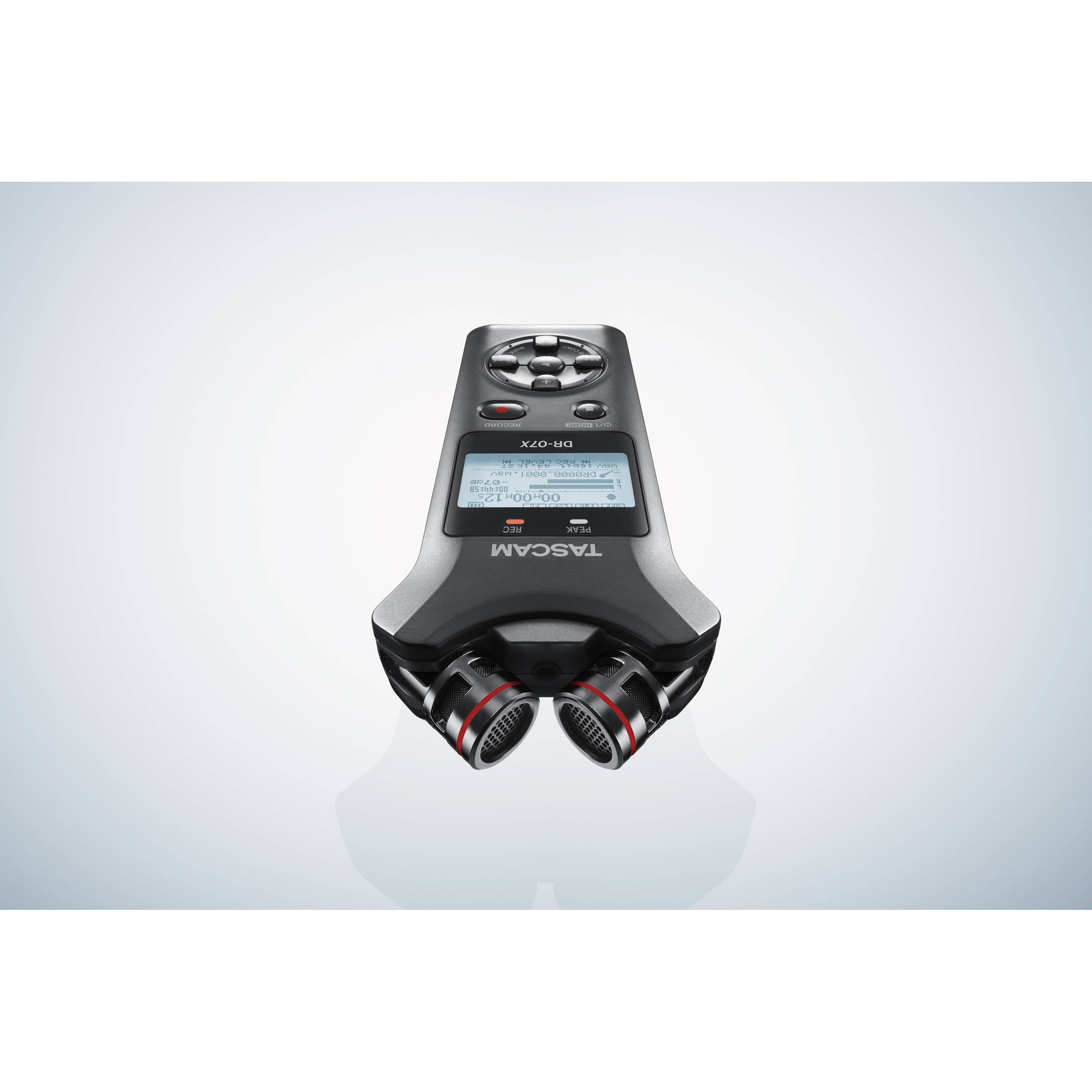 Tascam DR-07X 2-Input / 2-Track Portable Audio Recorder with Onboard Adjustable Stereo Microphone