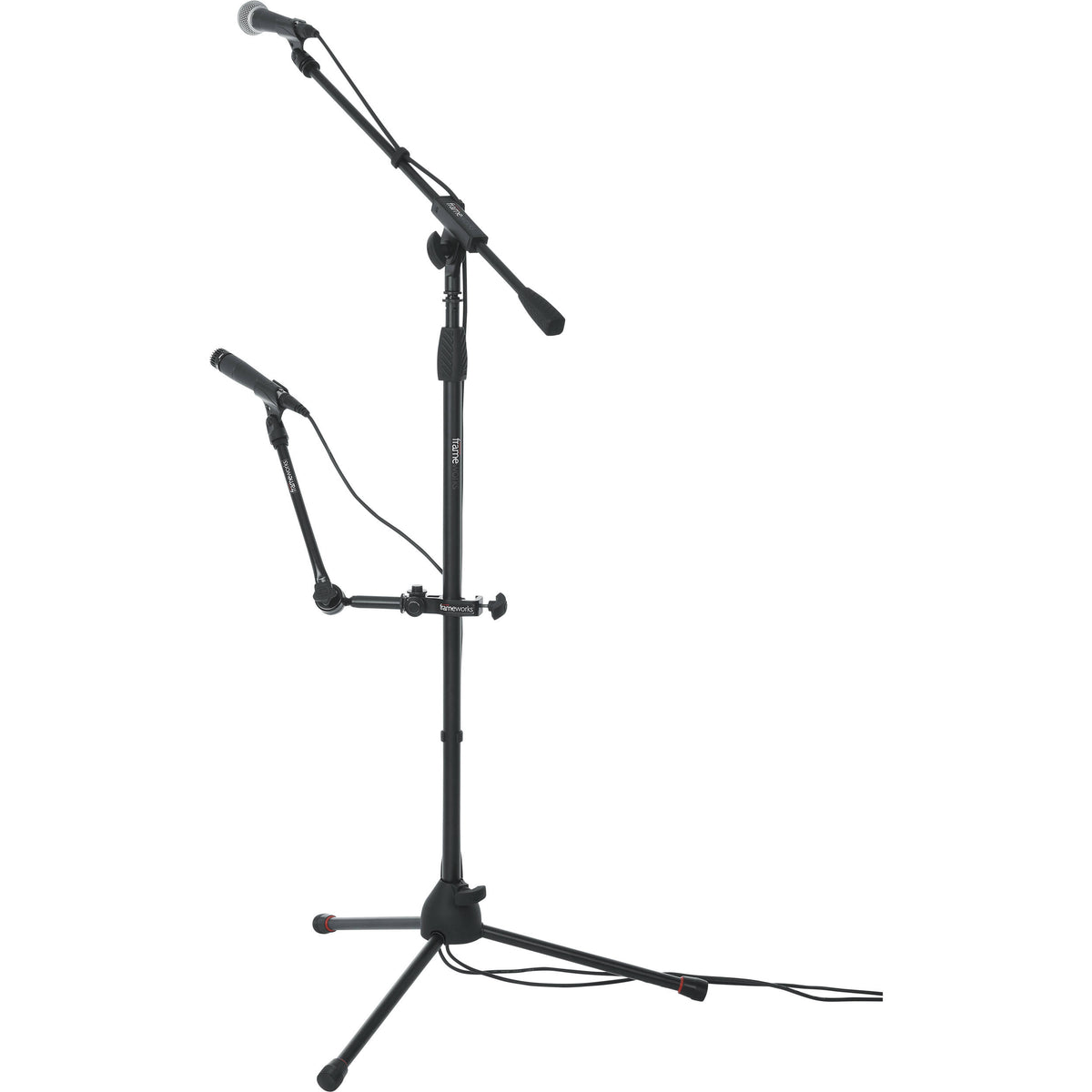 Gator Frameworks GFW-MIC-MULTIMOUNT Mount to Add up to 4 Accessories for Mic Stands