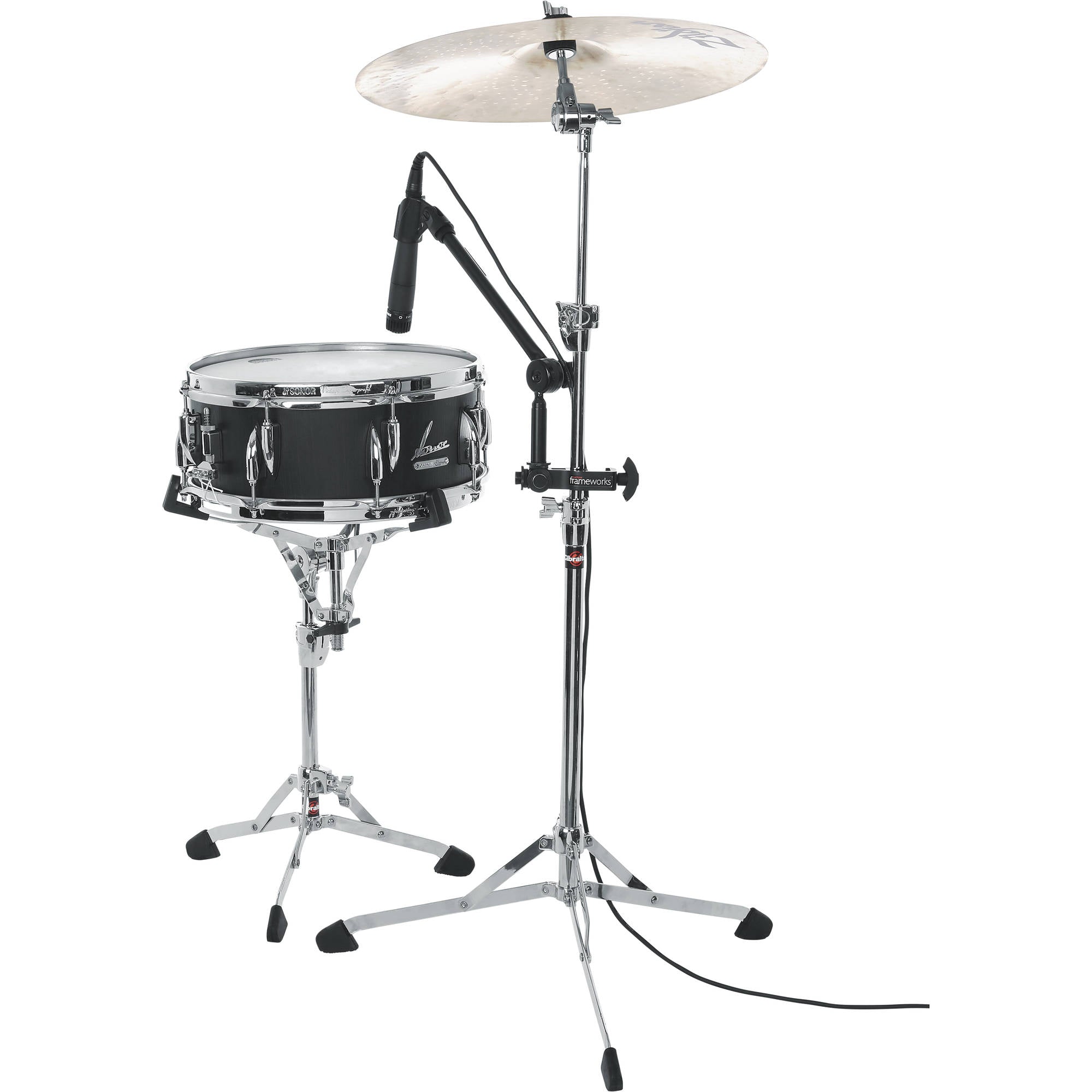 Gator Frameworks GFW-MIC-MULTIMOUNT Mount to Add up to 4 Accessories for Mic Stands
