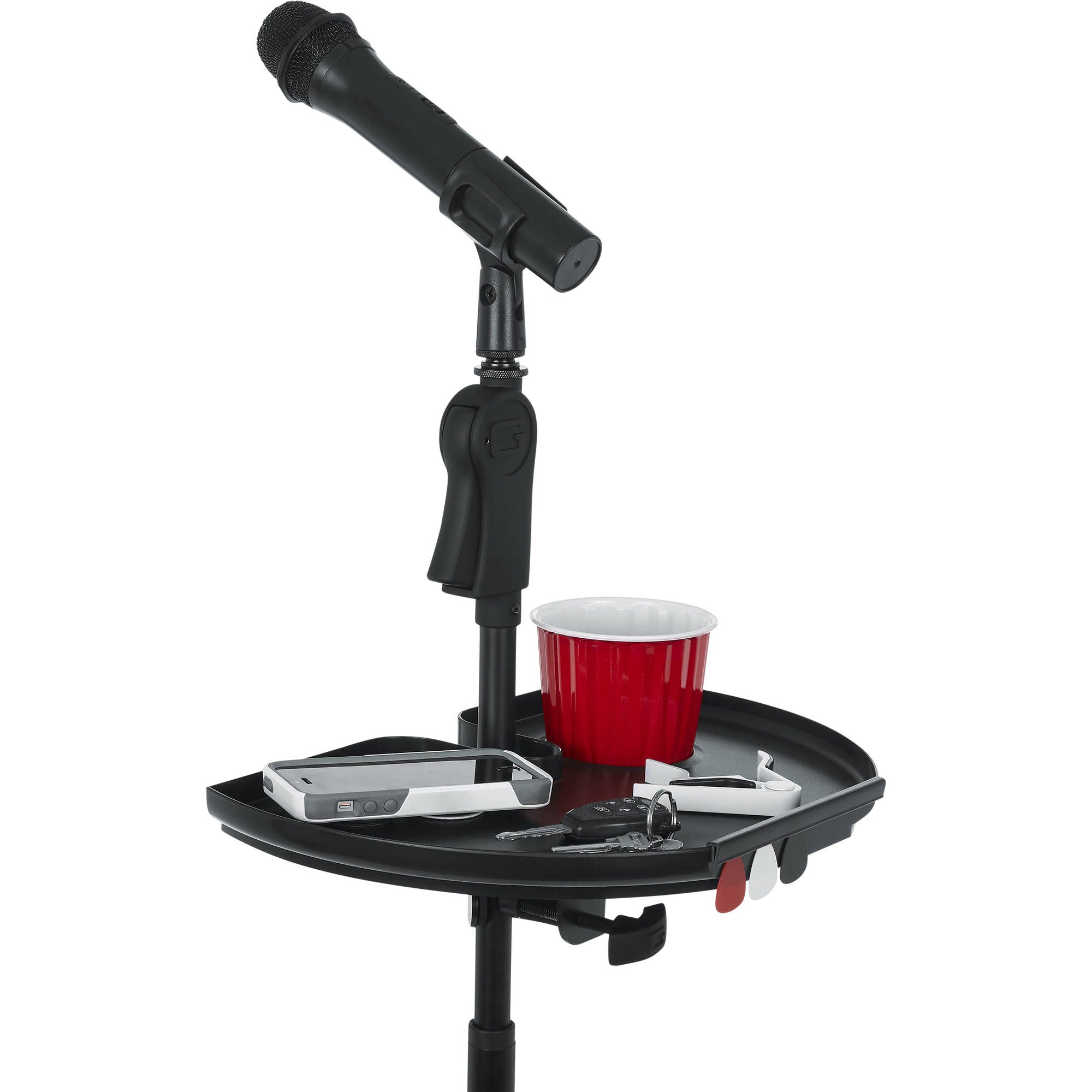 Gator Frameworks GFW-MICACCTRAYXL Extra Large Mic Stand Accessory Tray