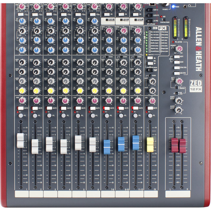 Allen & Heath ZED-12FX 12-Channel Recording Mixer