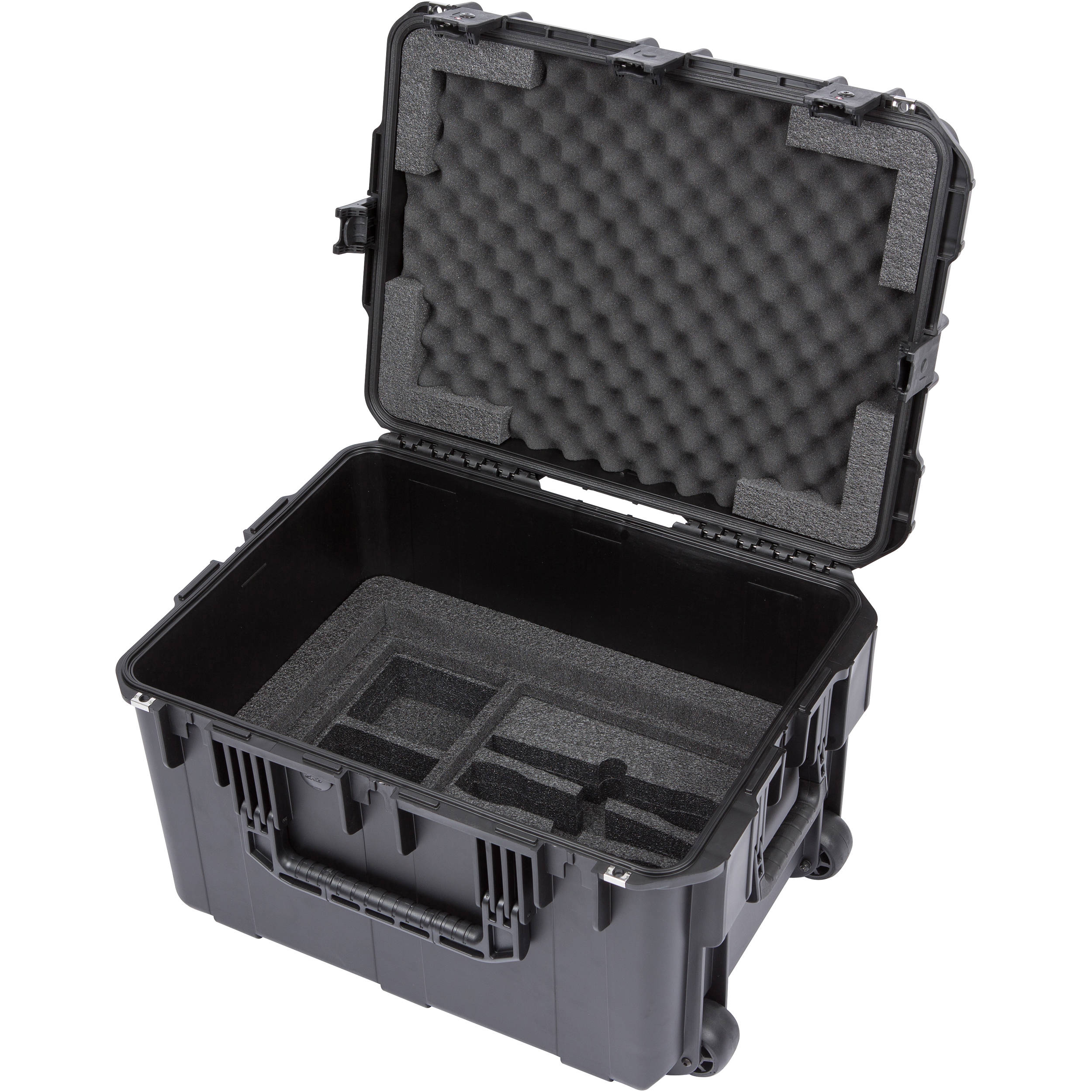 SKB 3i-231714WMC iSeries Waterproof Wireless Microphone Fly Rack with Wheels (4 RU)