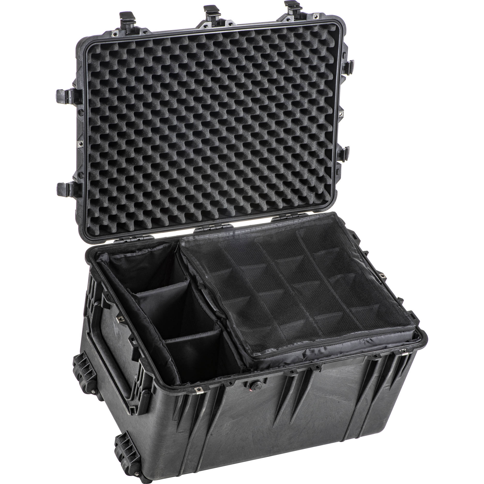 Pelican 1664 Protector Case with Dividers (Black)