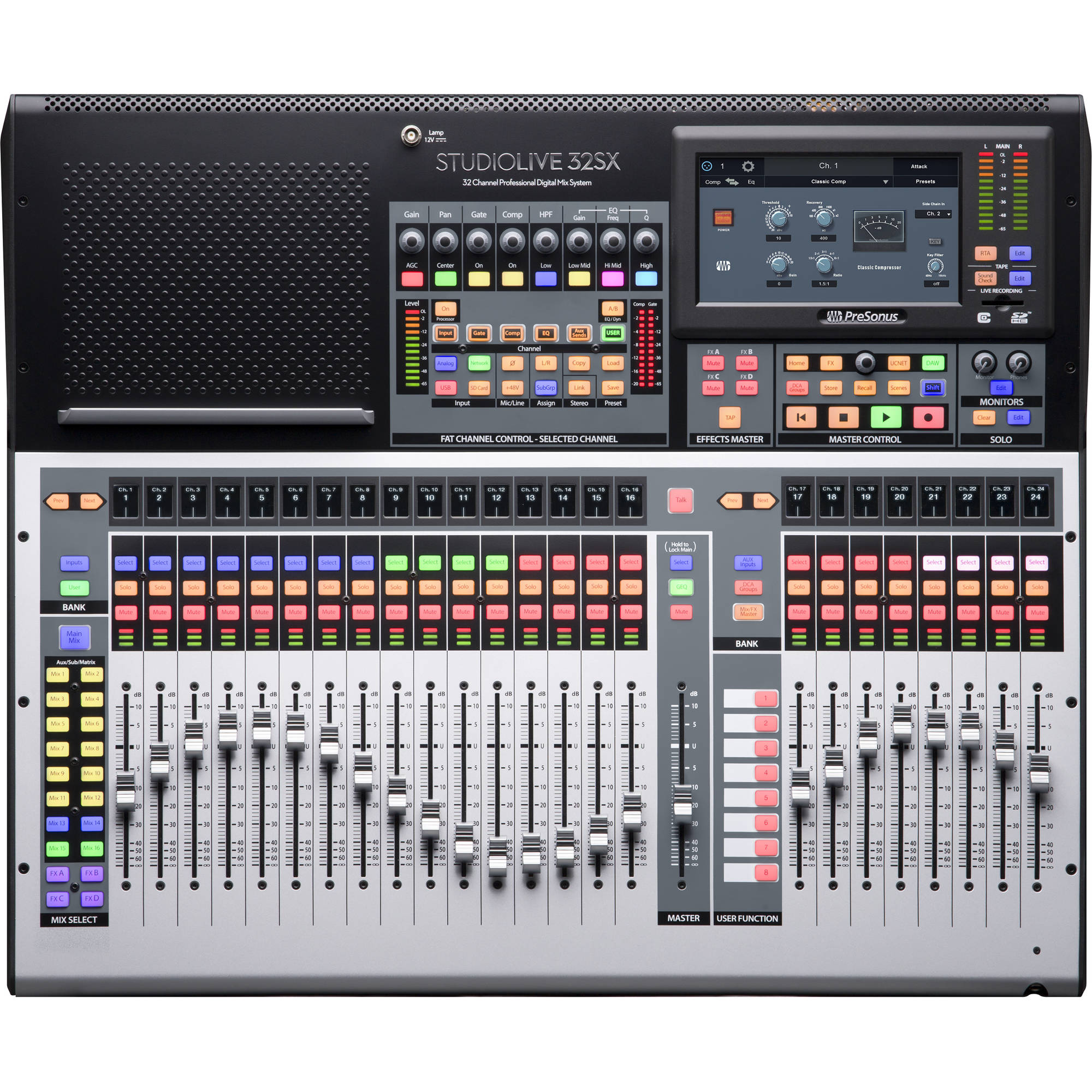 PreSonus StudioLive 32SX Series III S 32-Channel Compact Digital Mixer/Recorder/Interface