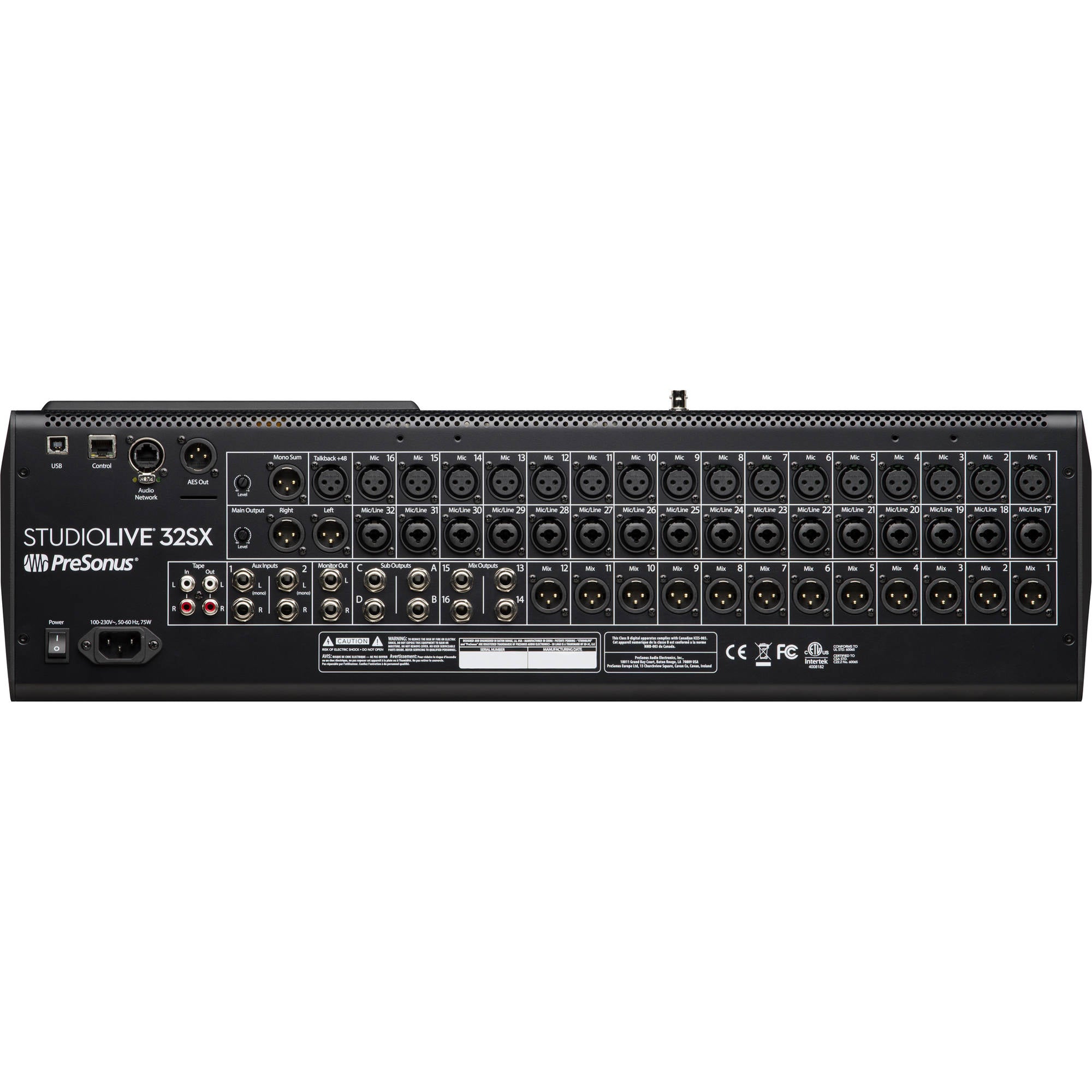 PreSonus StudioLive 32SX Series III S 32-Channel Compact Digital Mixer/Recorder/Interface