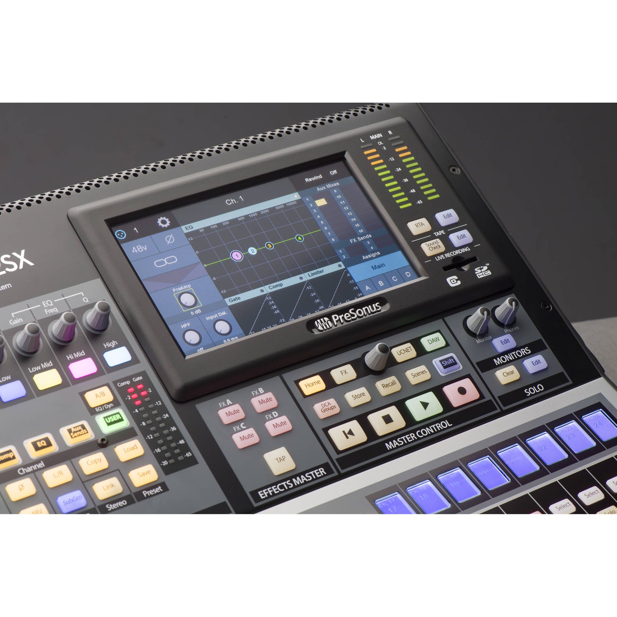 PreSonus StudioLive 32SX Series III S 32-Channel Compact Digital Mixer/Recorder/Interface