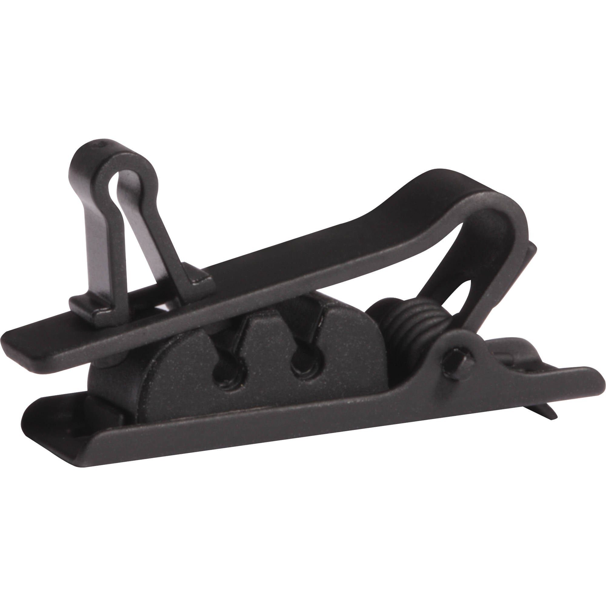 Shure RPM40STC/B Single Tie Clip for TwinPlex Lavalier Microphones (3 Pack, Black)