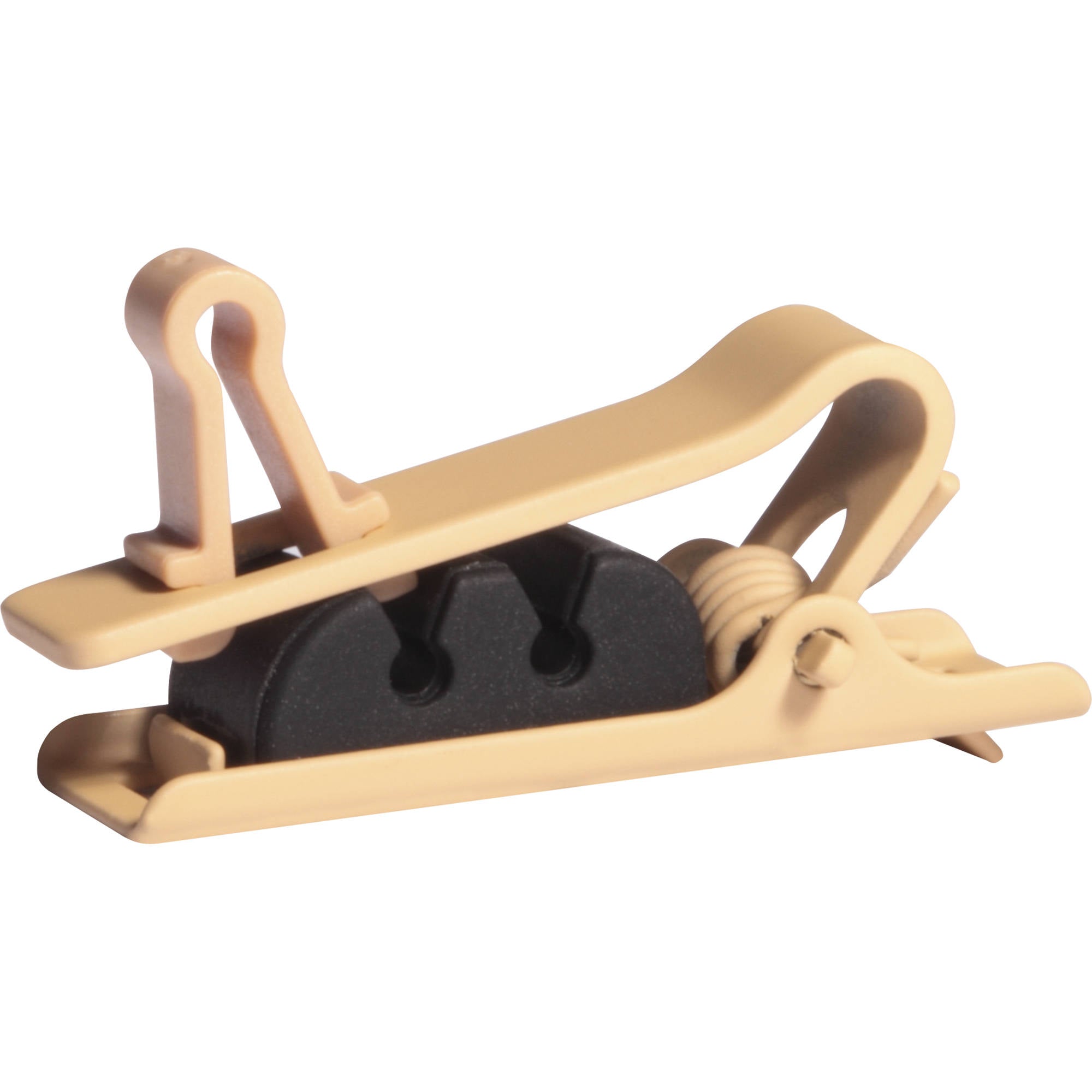 Shure RPM40STC/T Single Tie Clip for TwinPlex Lavalier Microphones (3 Pack, Tan)