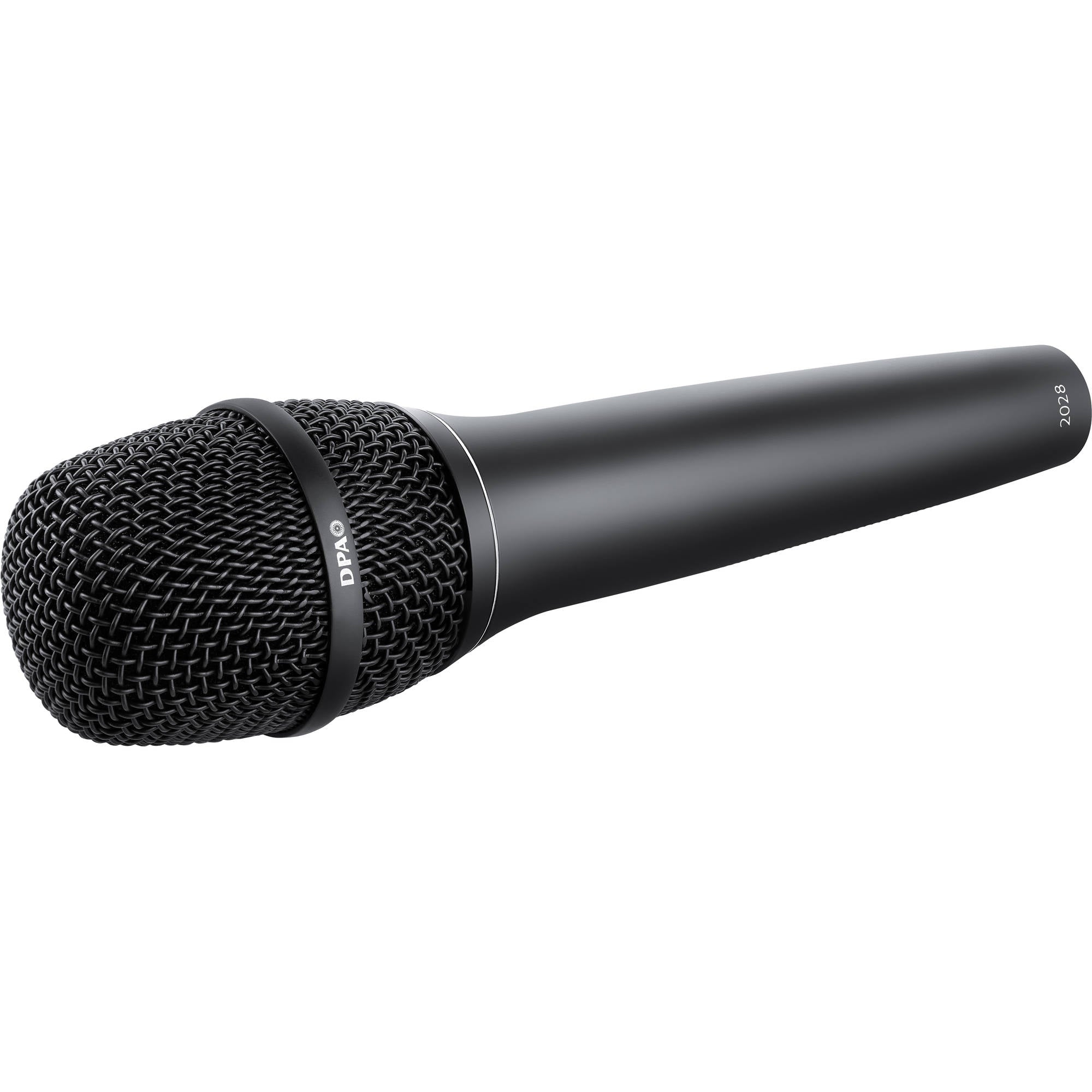 DPA 2028 Supercardioid Vocal Handheld Condenser Microphone with FREE 20' XLR Cable (Black)