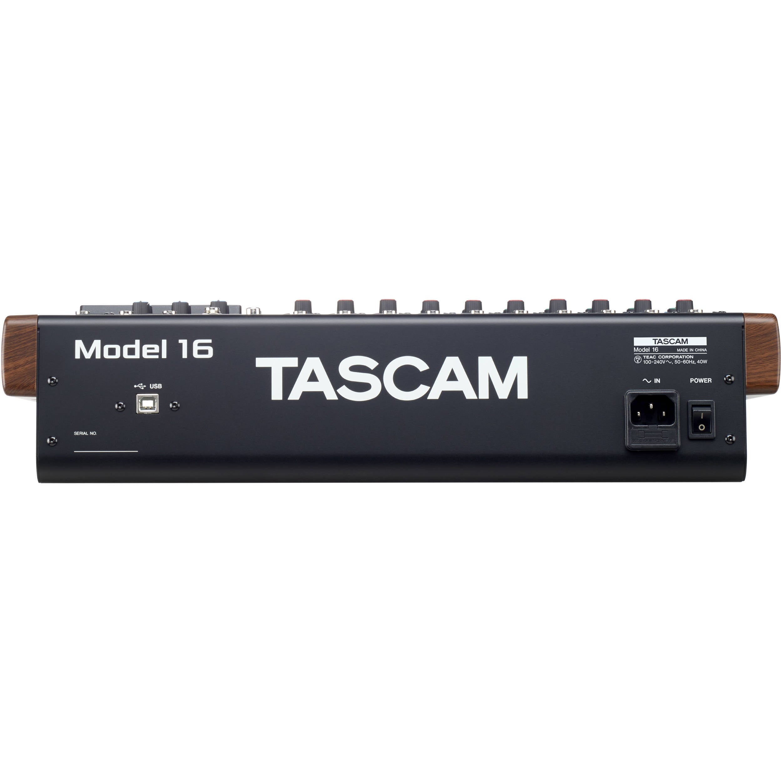 Tascam Model 16 Hybrid 14-Channel Mixer, Multitrack Recorder and USB Audio Interface