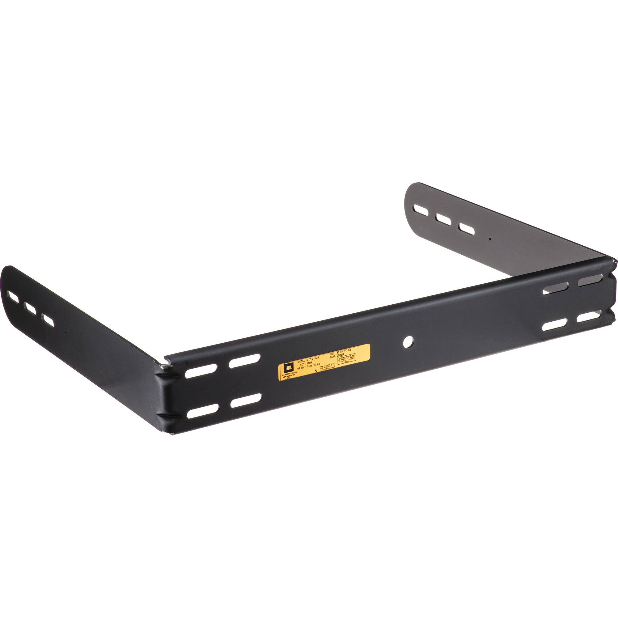 JBL MTC-210UB U-Bracket for Control SB-2210 Subwoofer (Black)