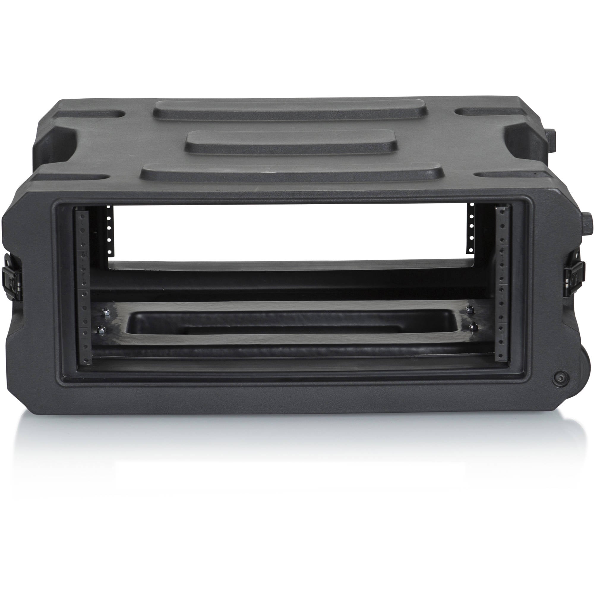 Gator Cases G-PROR-4U-19 Molded Audio Rack with Wheels (4U, 19" Deep)