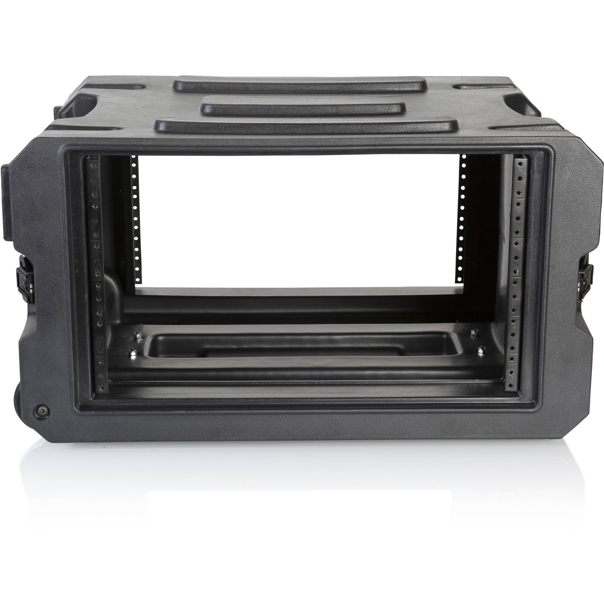 Gator Cases G-PROR-6U-19 Molded Audio Rack with Wheels (6U, 19" Deep)