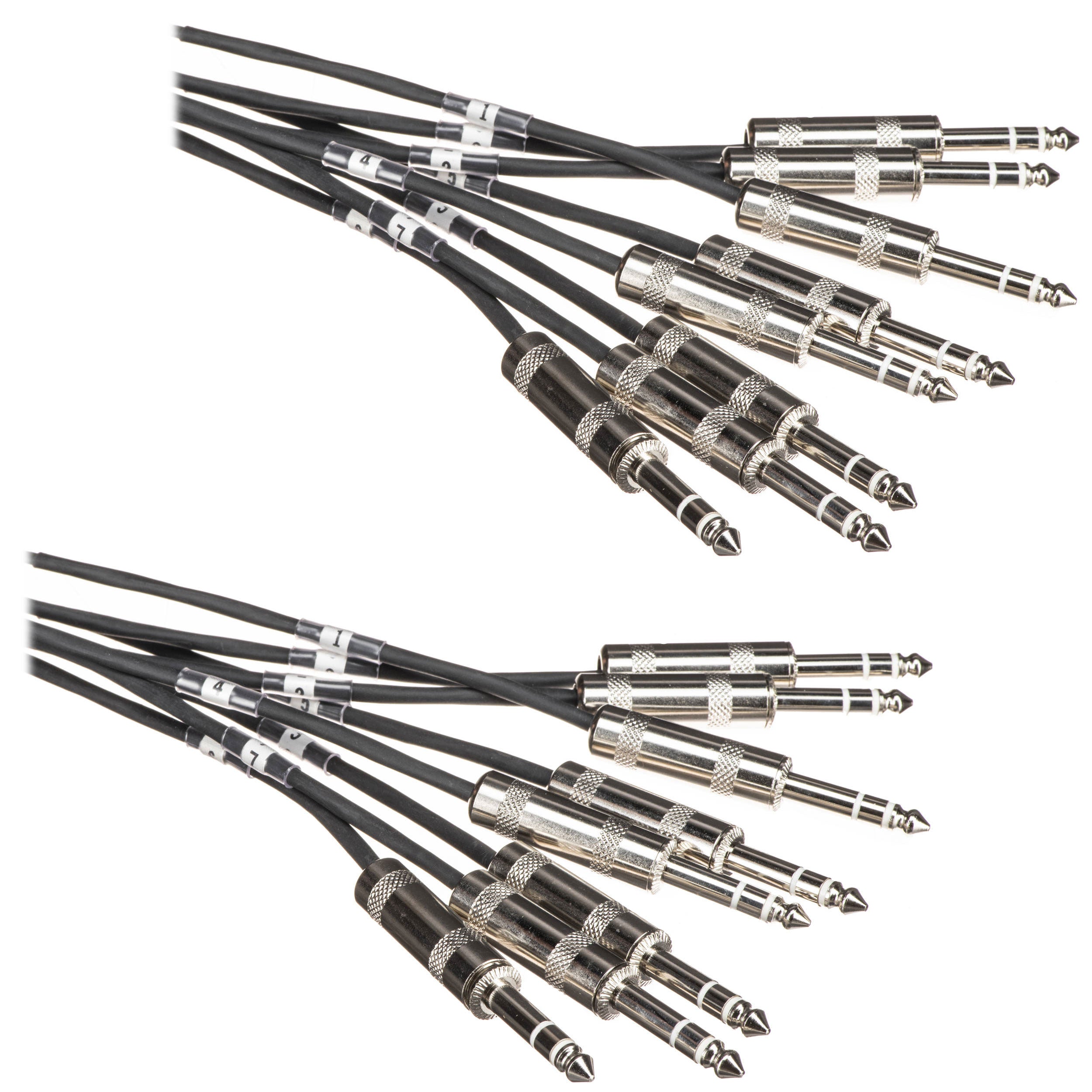 Whirlwind MT-24-S-S-25 Medusa Multitrack Audio Snake 24x 1/4" TRS Male to 24x 1/4" TRS Male (25')