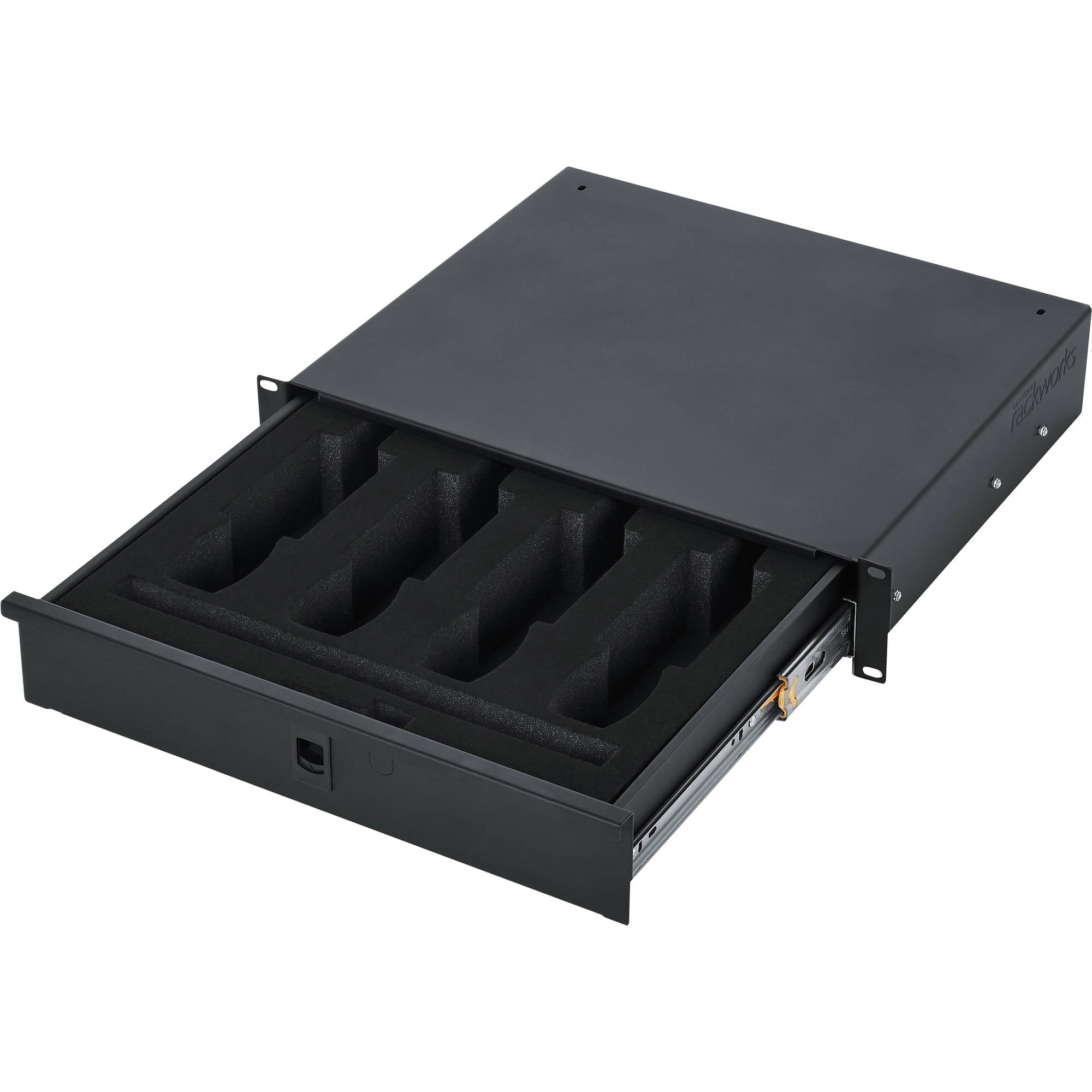 Gator Rackworks GRW-DRWWRLSS Wireless Microphone Drawer (2U)
