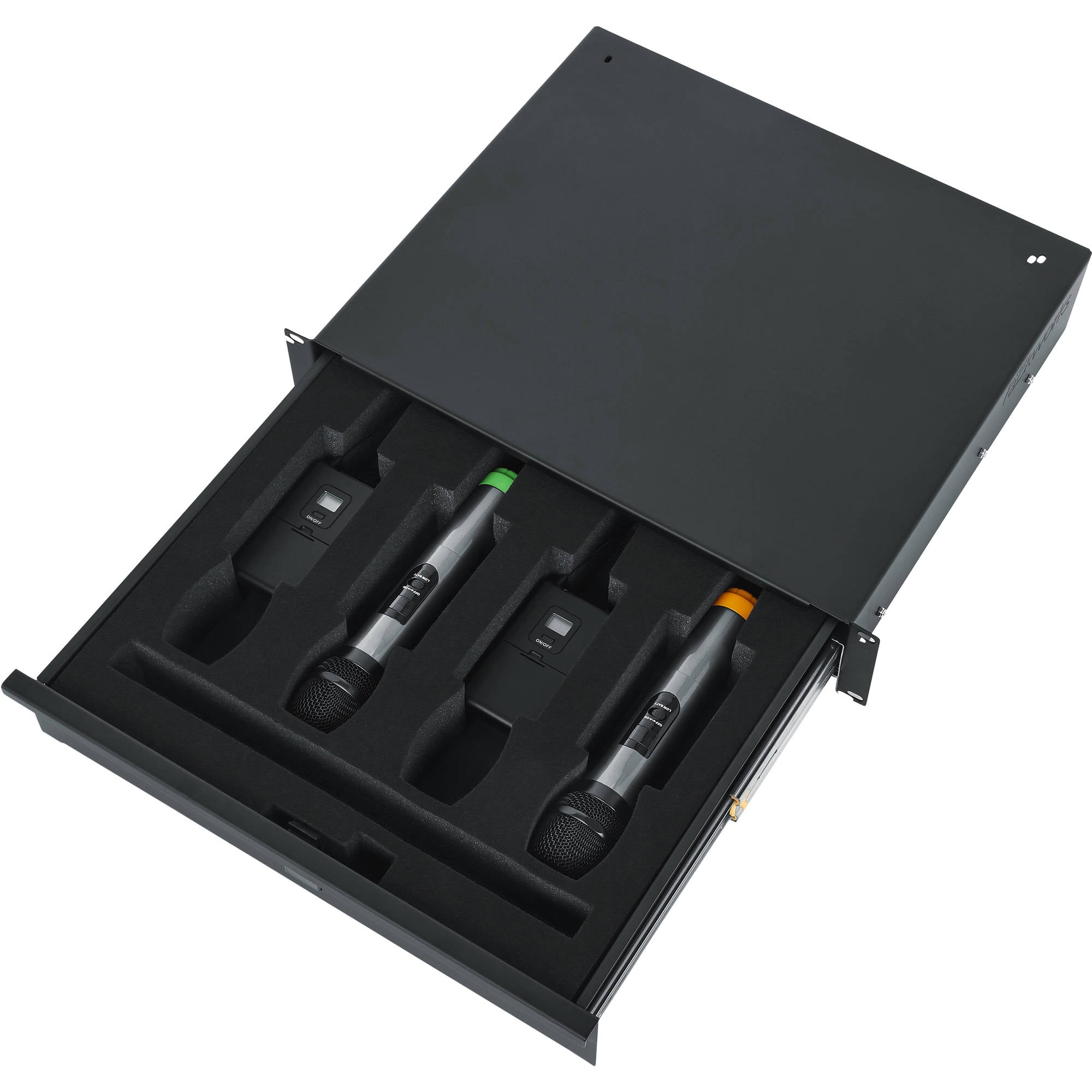 Gator Cases Rackworks Series Microphone Drawer - Thumbnail 2