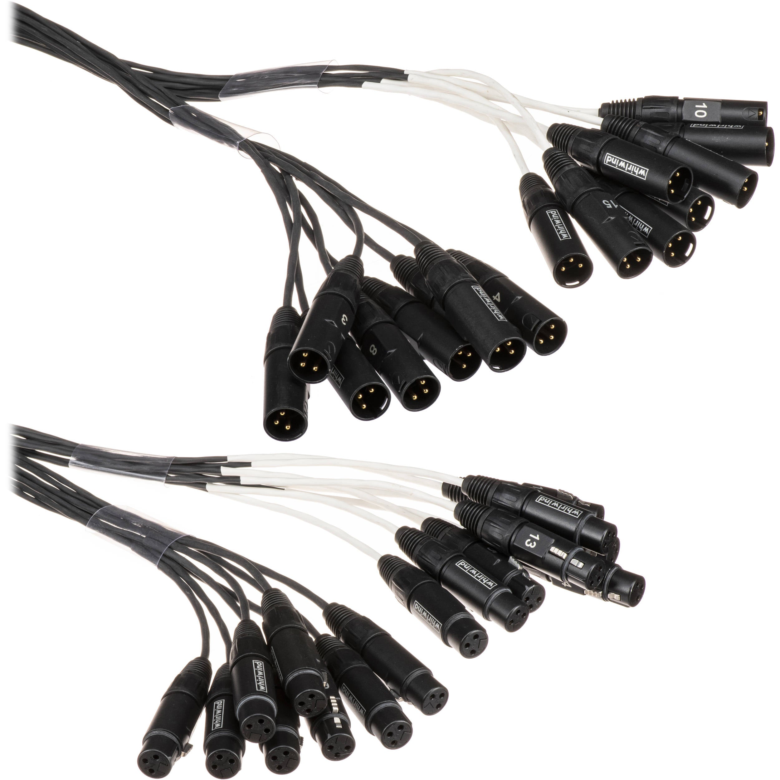 Whirlwind MT-32-F-M-25 Medusa Multitrack Audio Snake 32 XLRF to 32 XLRM (25')