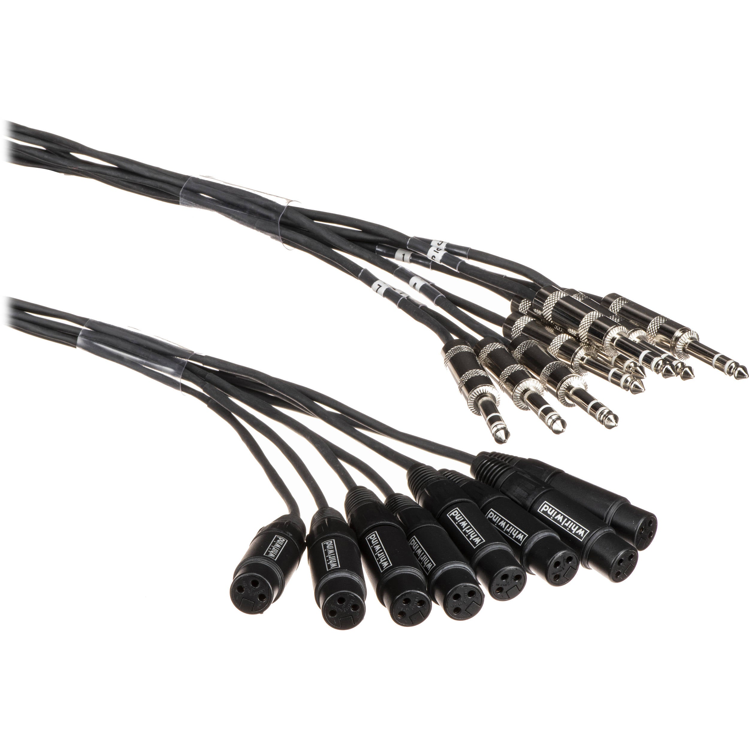 Whirlwind MT-32-F-S-25 Medusa Multitrack Audio Snake 32 XLRF to 32x 1/4" TRS Male (25')