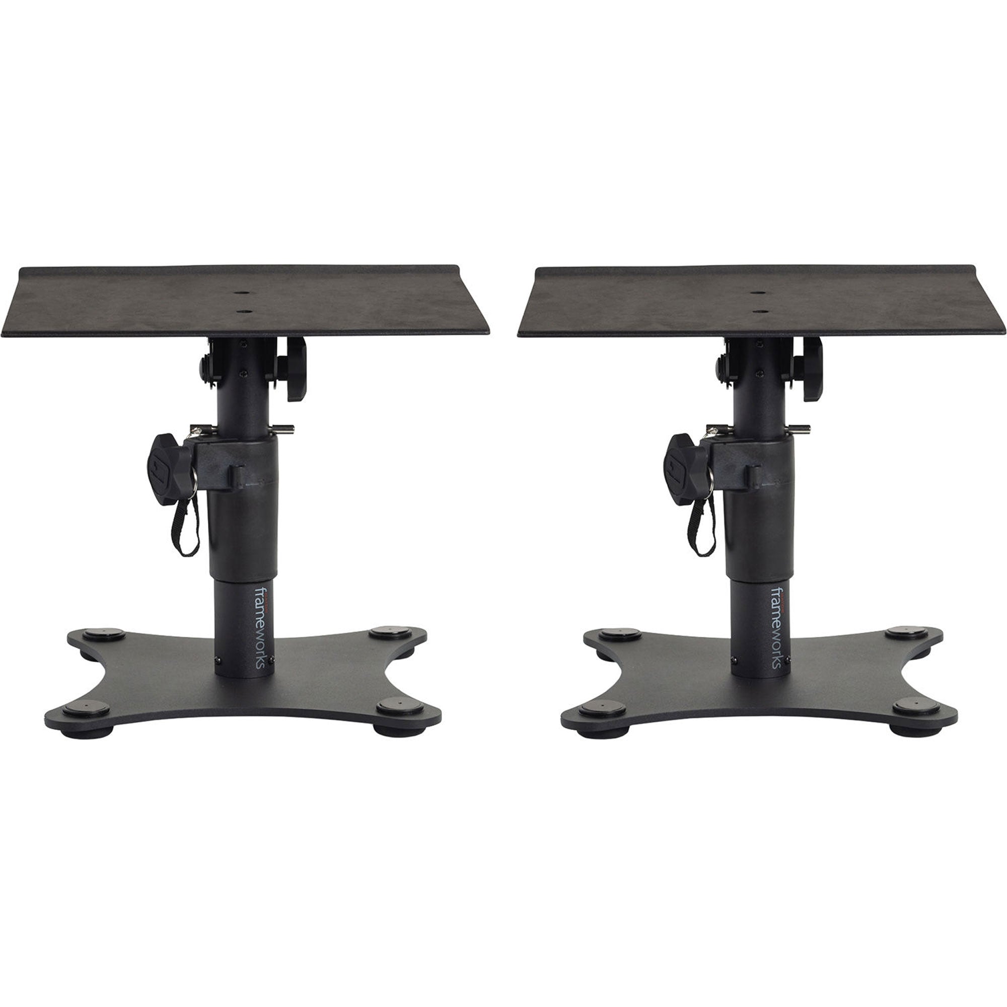 Gator Frameworks GFWSPKSTMNDSK Desktop Studio Monitor Stands (Pair)
