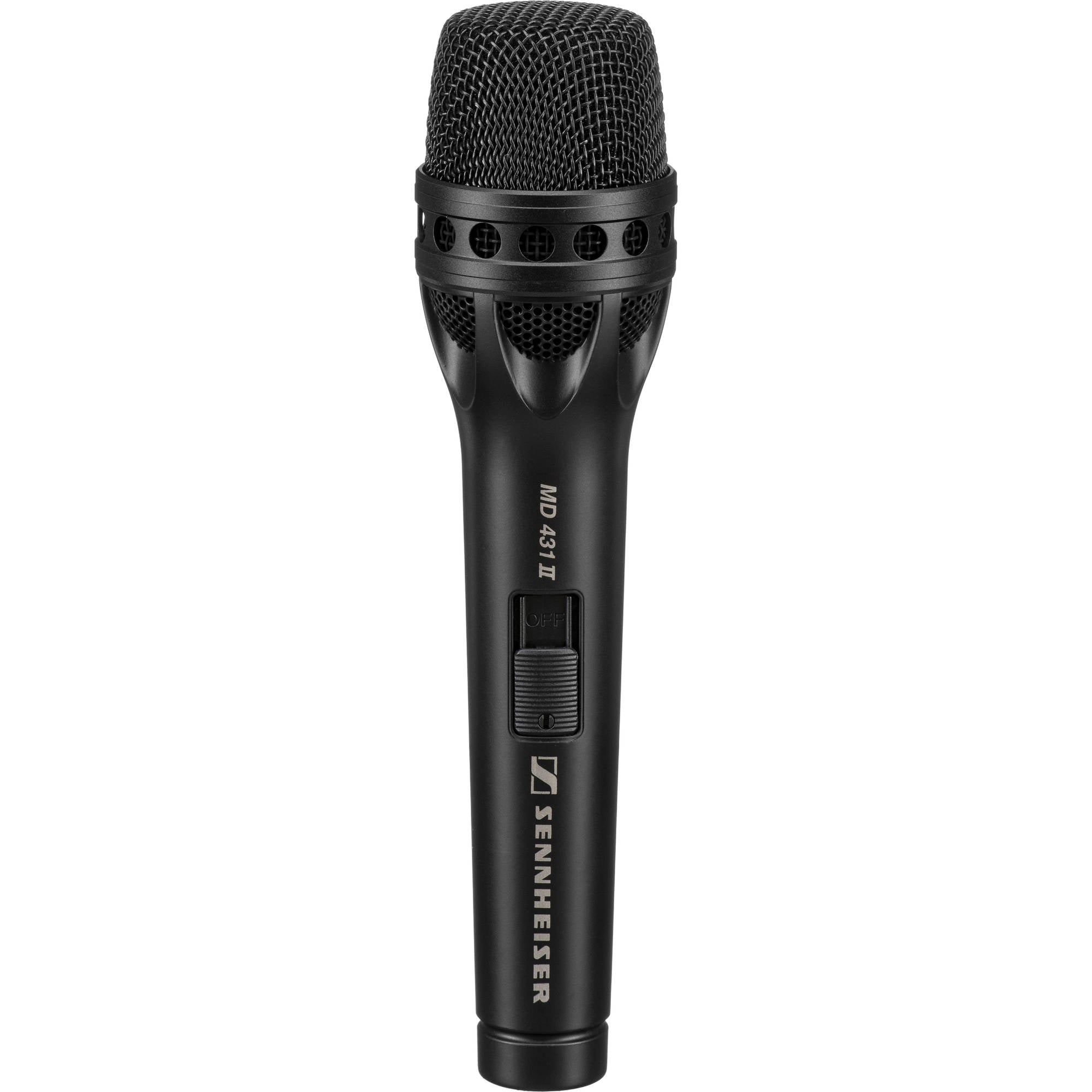 Sennheiser MD 431-II Handheld Supercardioid Dynamic Microphone with On/Off Switch