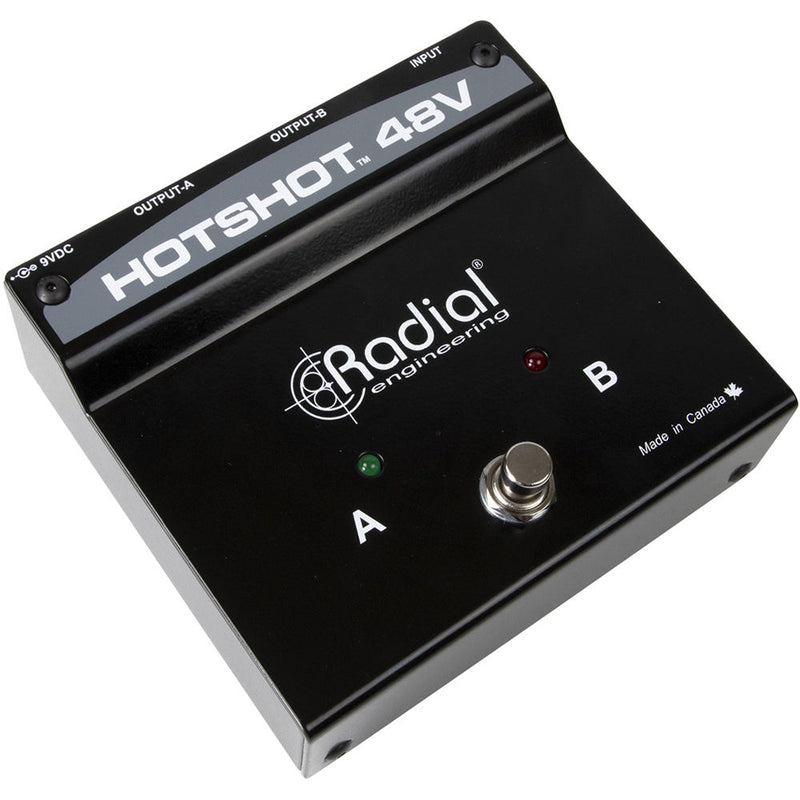 Radial Engineering HotShot 48V Phantom Powered Toggle Switch