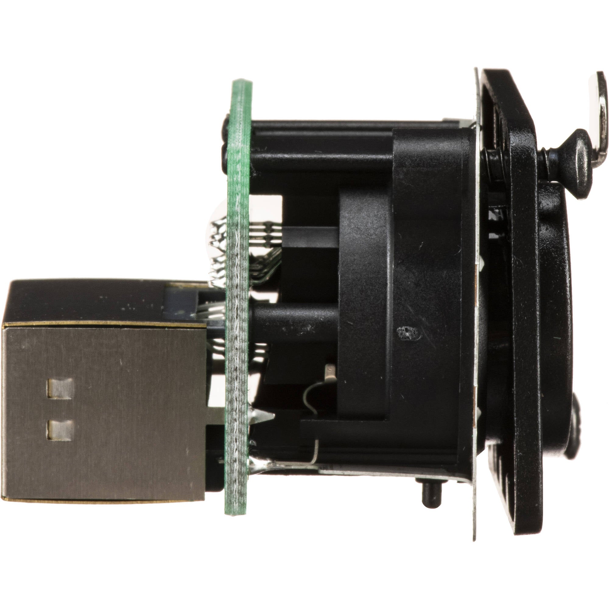 Neutrik NE8FDP-B etherCON RJ45 Feedthrough Receptacle (Black)