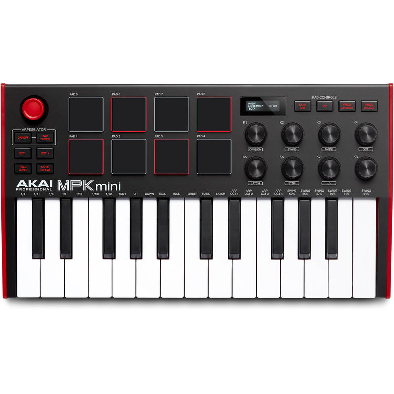 Akai Professional MPK Mini MK3 25-Key MIDI Controller (Original)