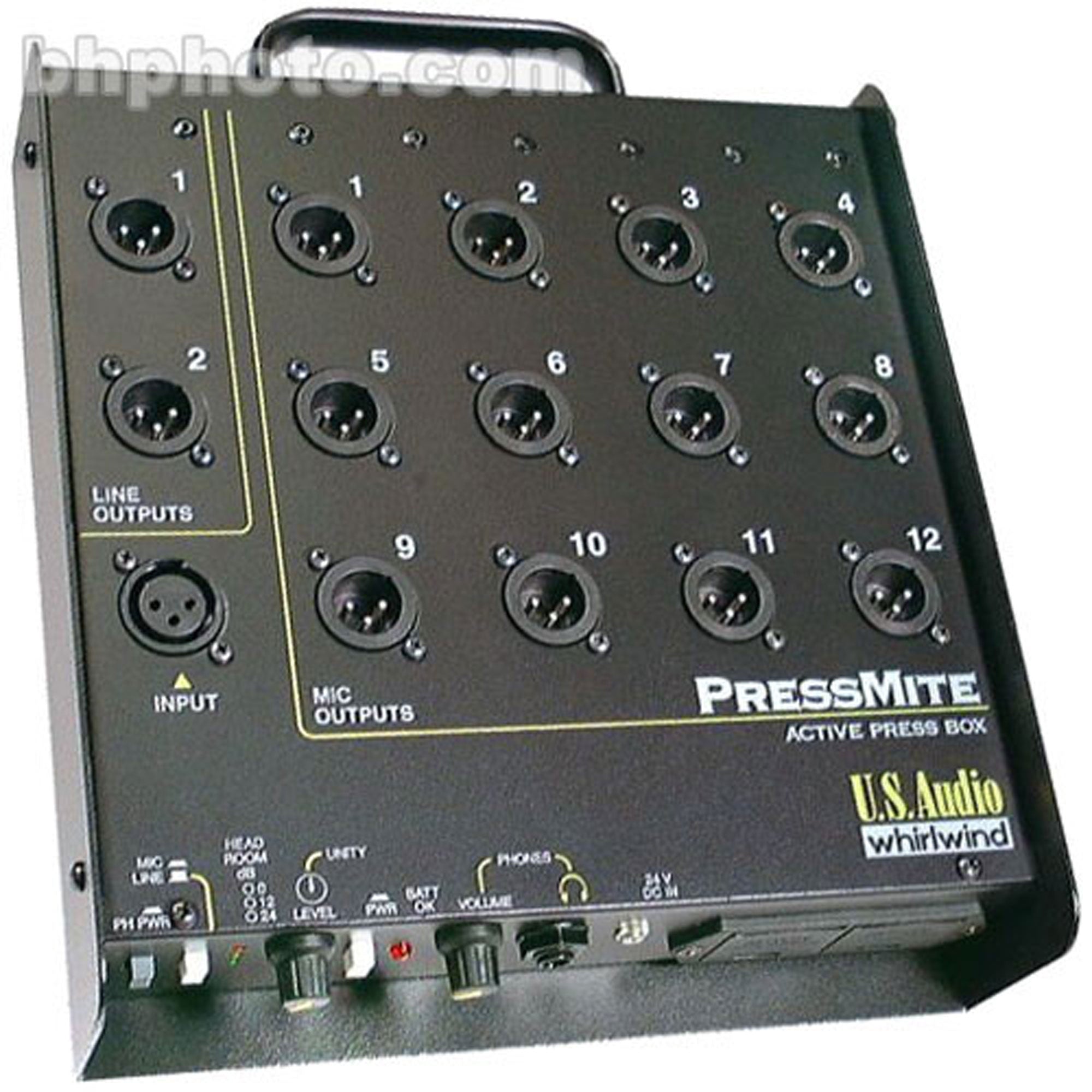Whirlwind PressMite Active Compact Press Box