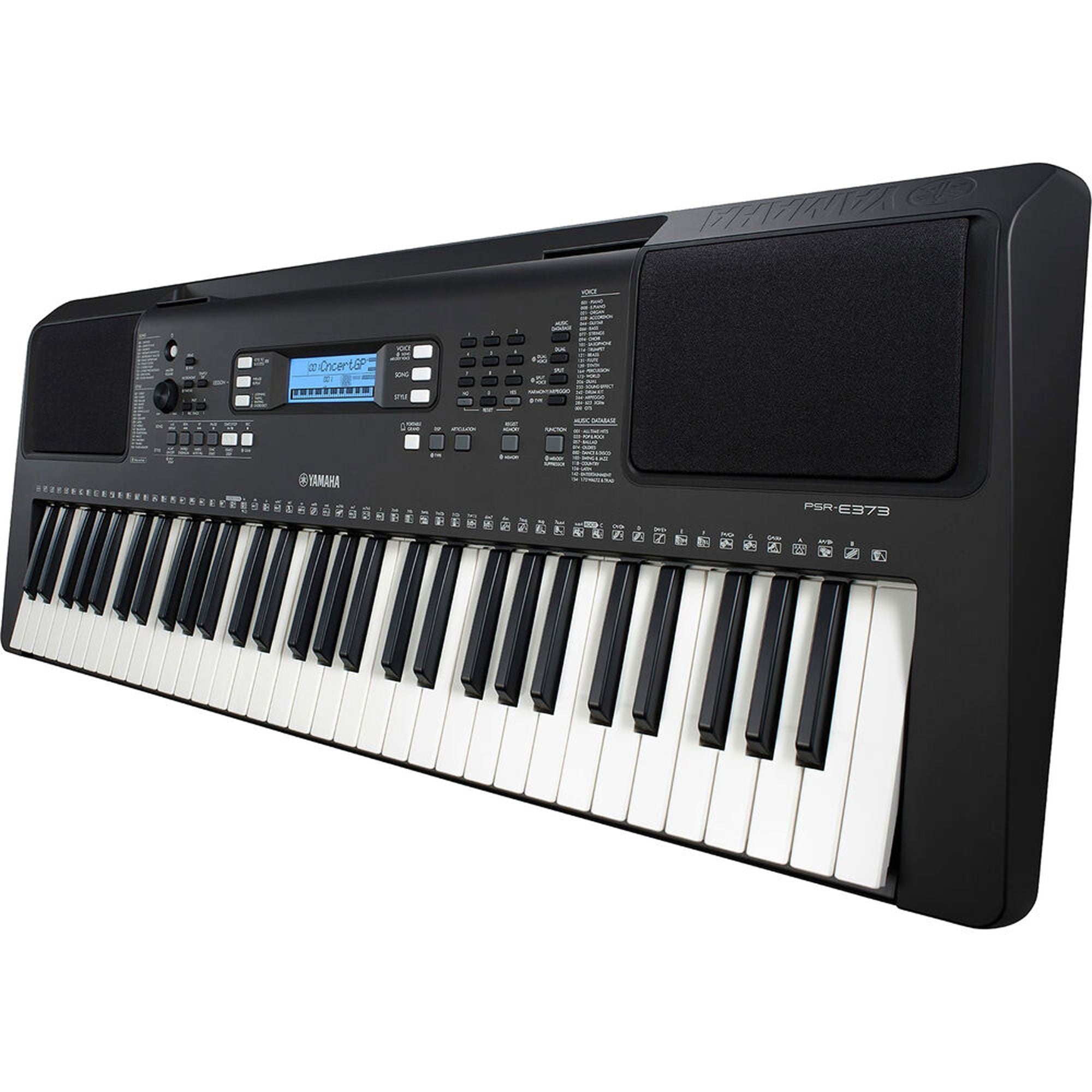 CLEARANCE Yamaha PSR-E373 61-Key Portable Keyboard with Power Adapter (While Supplies Last)