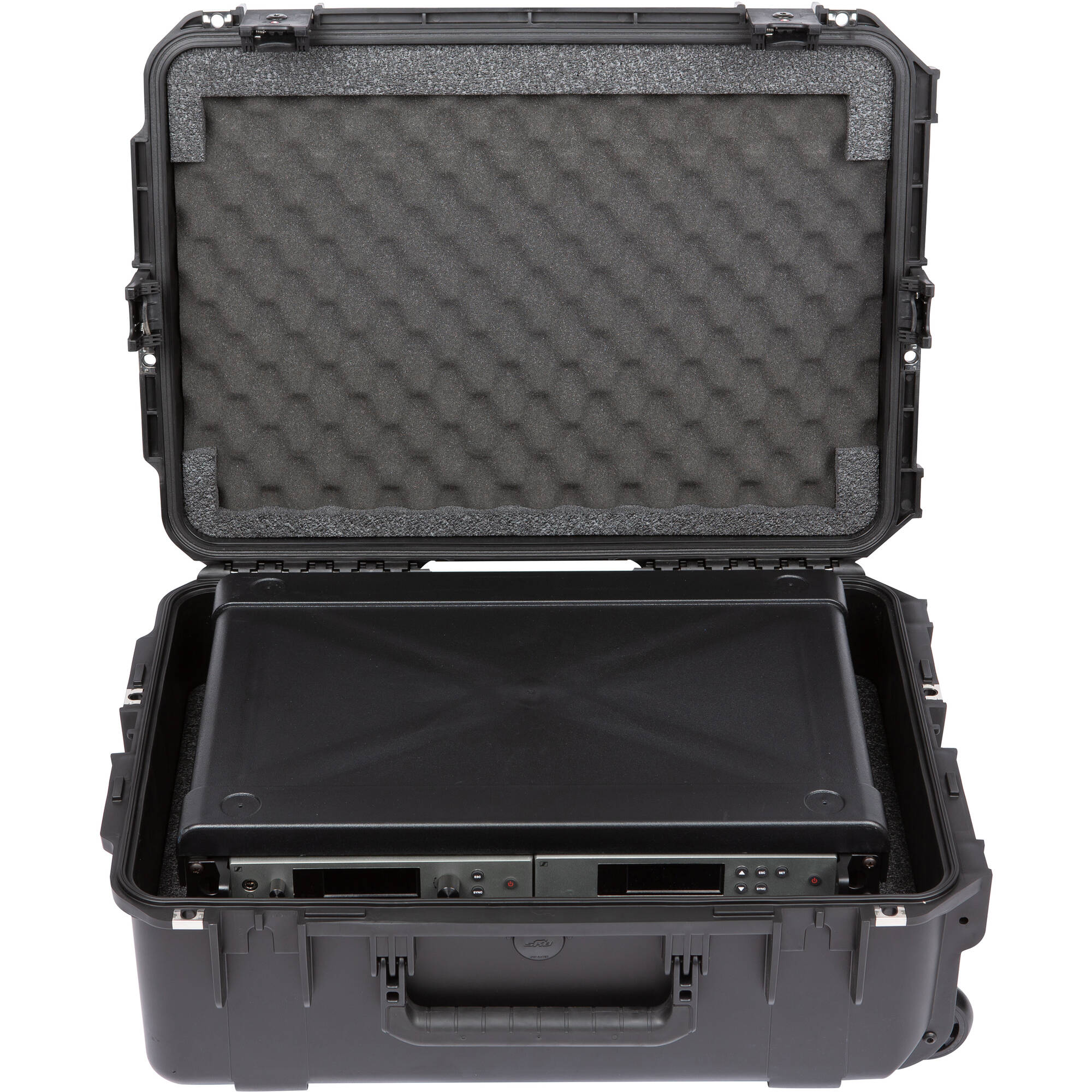 SKB 3i-2215M82U iSeries Injection Molded Fly Rack with Wheels (2U, 13" Rack Depth)