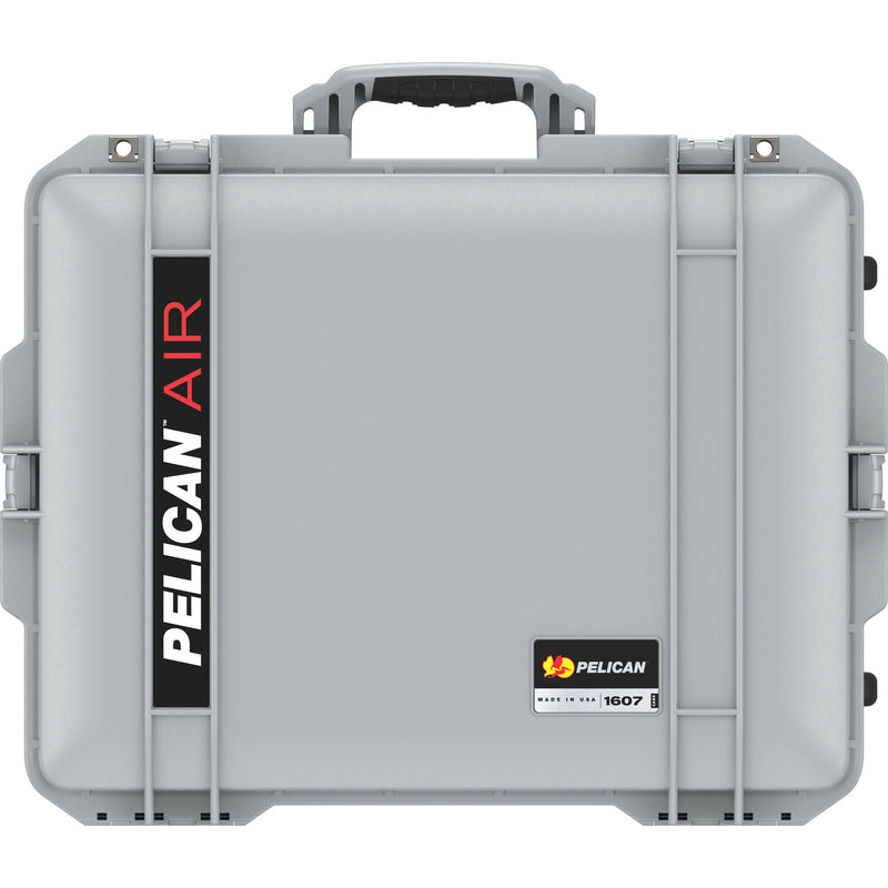 Pelican 1607 Air Wheeled Carry-On Hard Case with Foam (Silver)