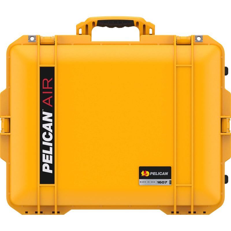 Pelican 1607 Air Wheeled Carry-On Hard Case with Foam (Yellow)