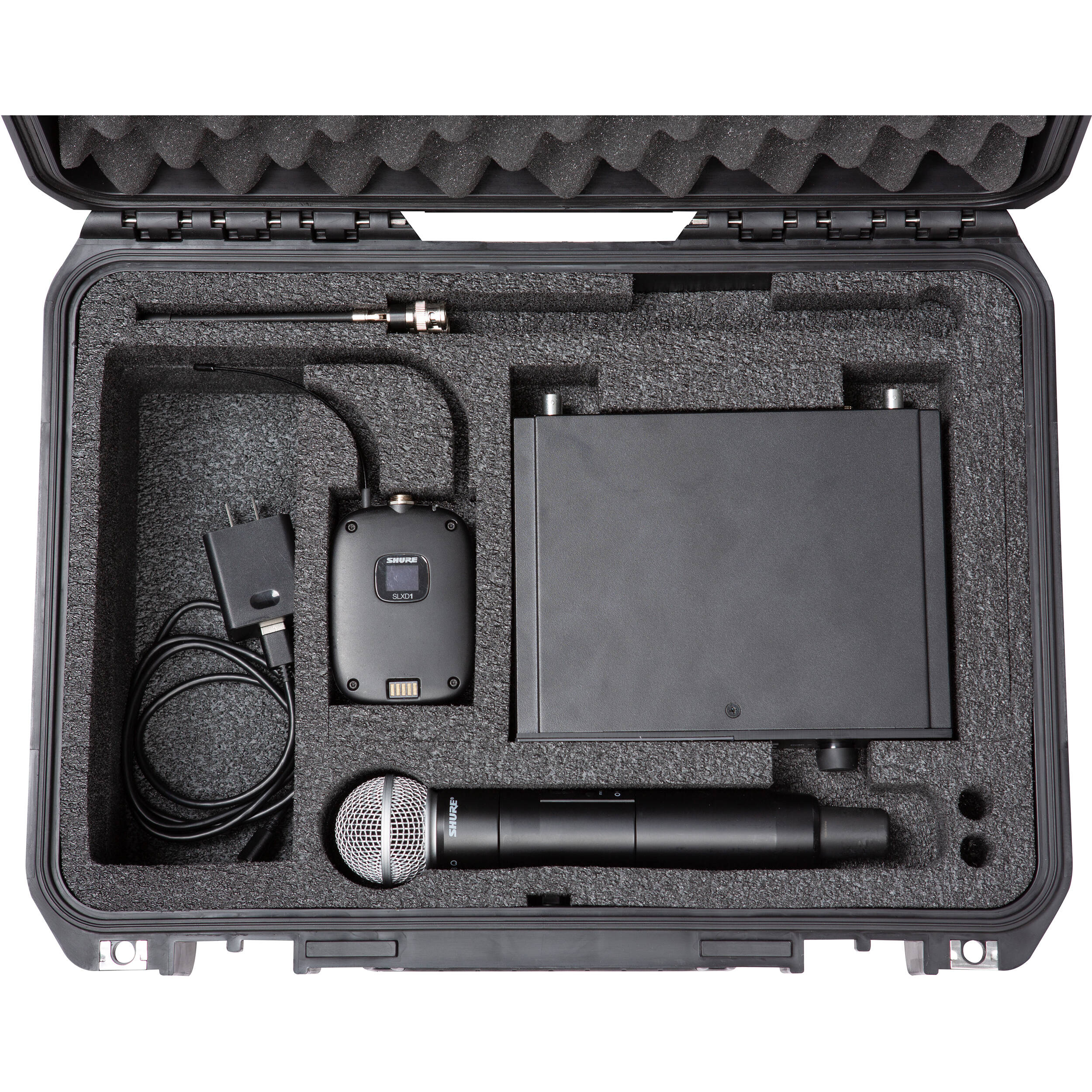 SKB 3i-1711-XLXD iSeries Waterproof Case for Shure SLX-D / QLX-D Wireless Systems