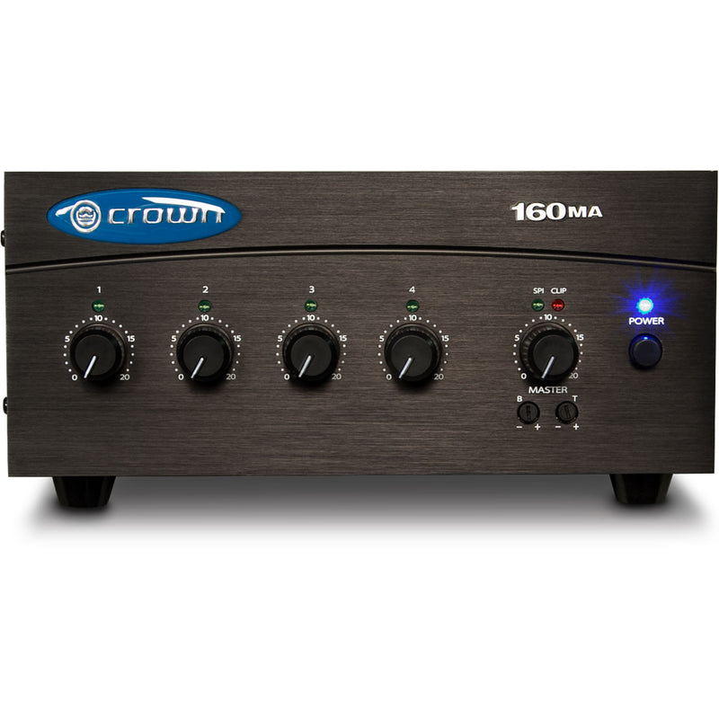 Crown 160MA 4-Input, 60W Mixer-Amplifier