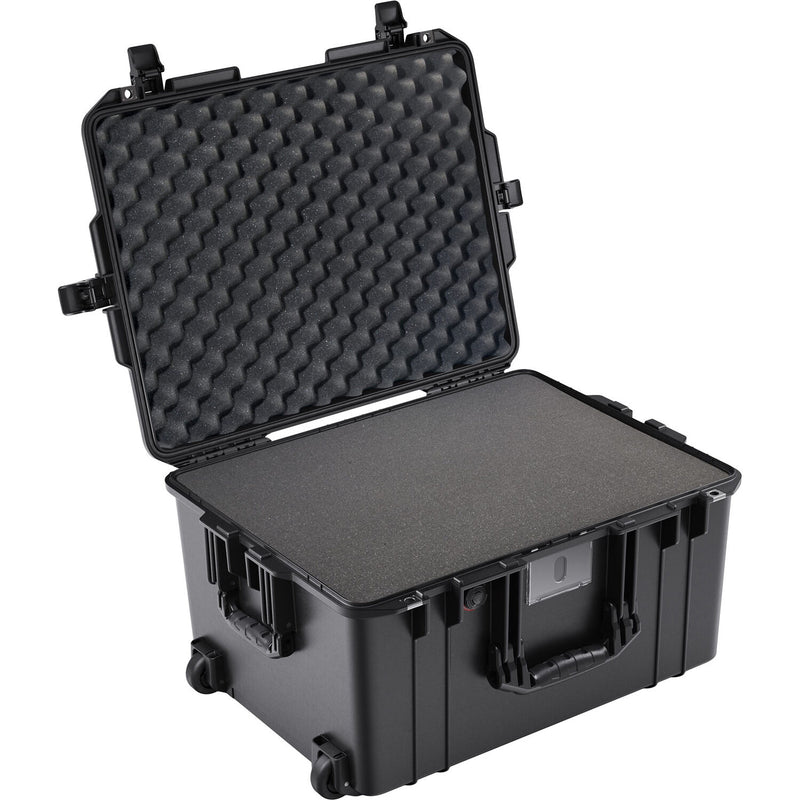 Pelican 1607 Air Wheeled Carry-On Hard Case with Foam (Black)