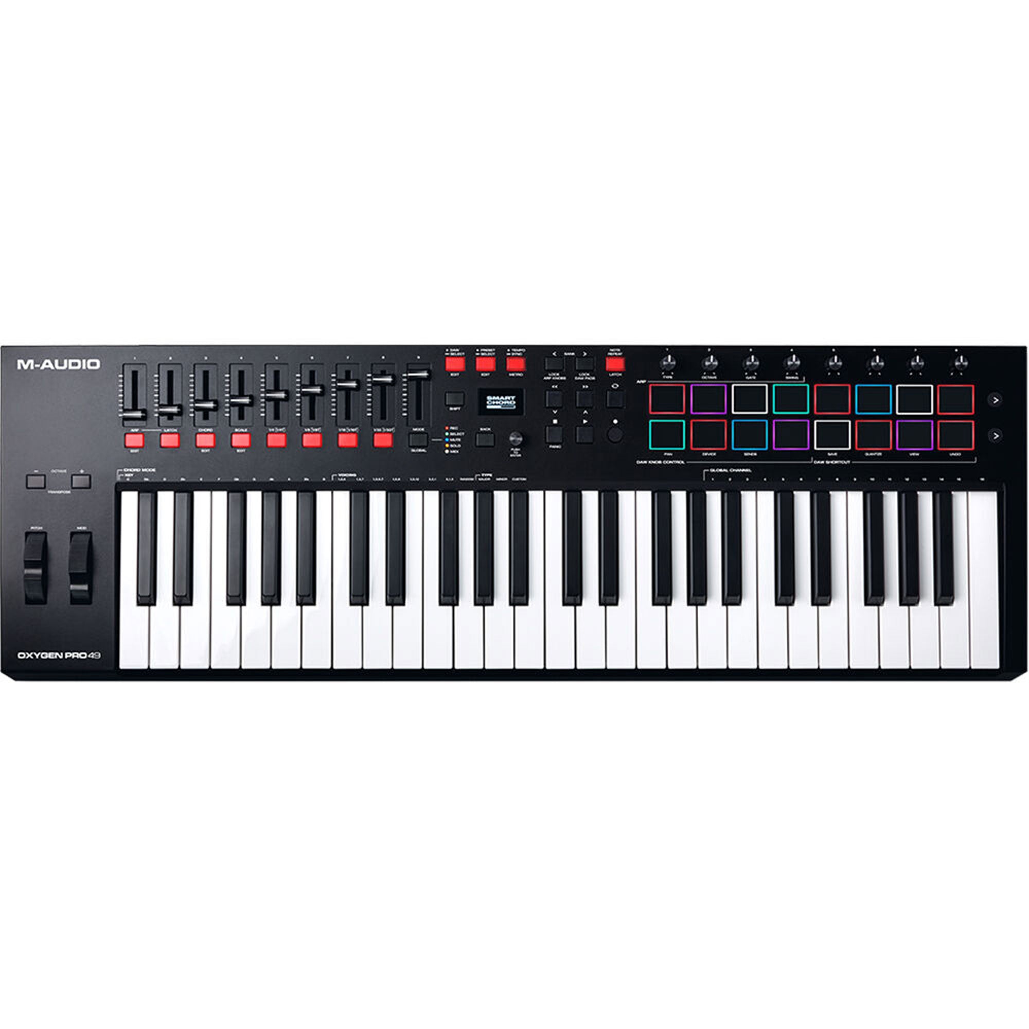 M-Audio Oxygen Pro 49-Key USB MIDI Keyboard Controller