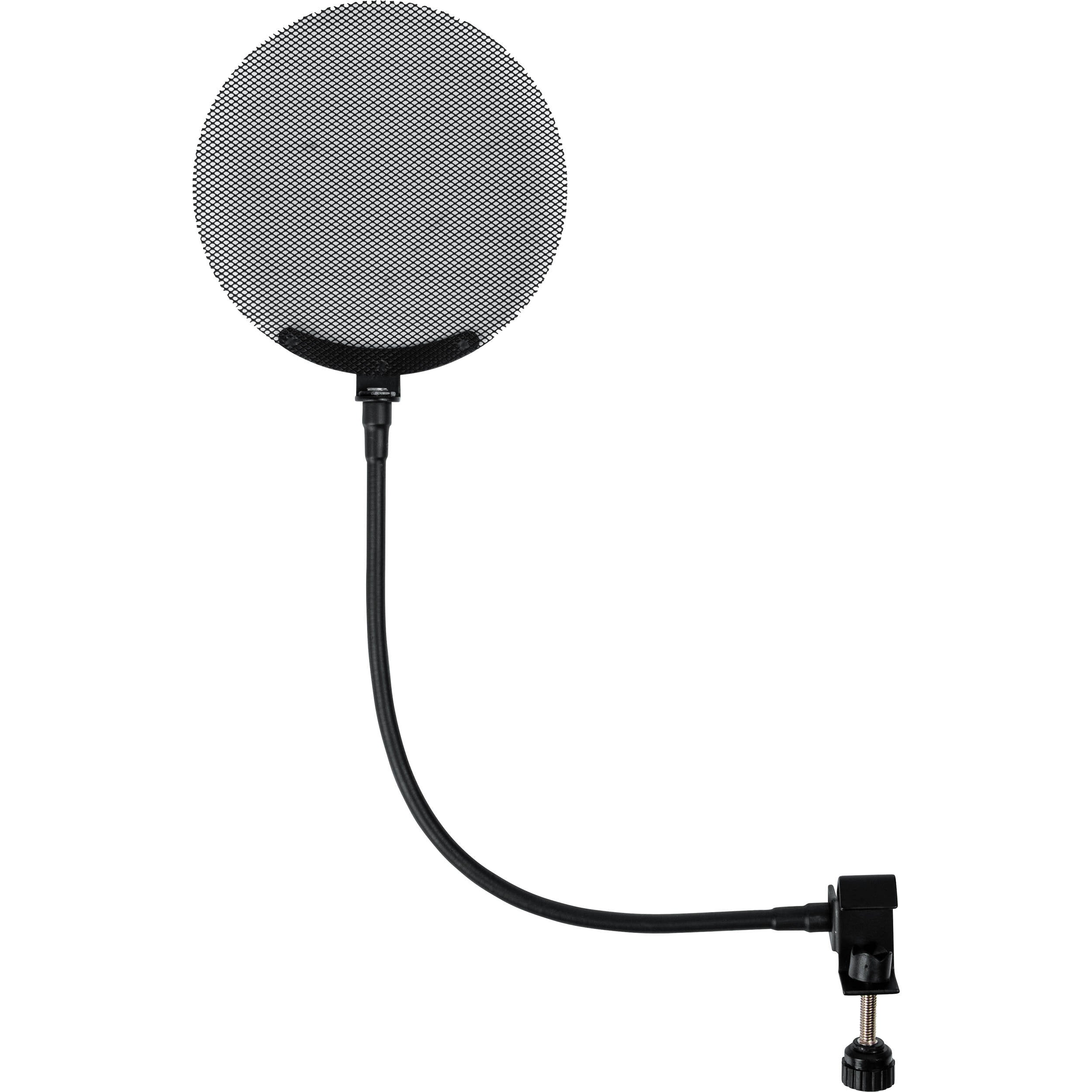 Gator Frameworks GFW-POPFILTER-MTL Metal Screen Pop Filter with 12.4" Flexible Gooseneck