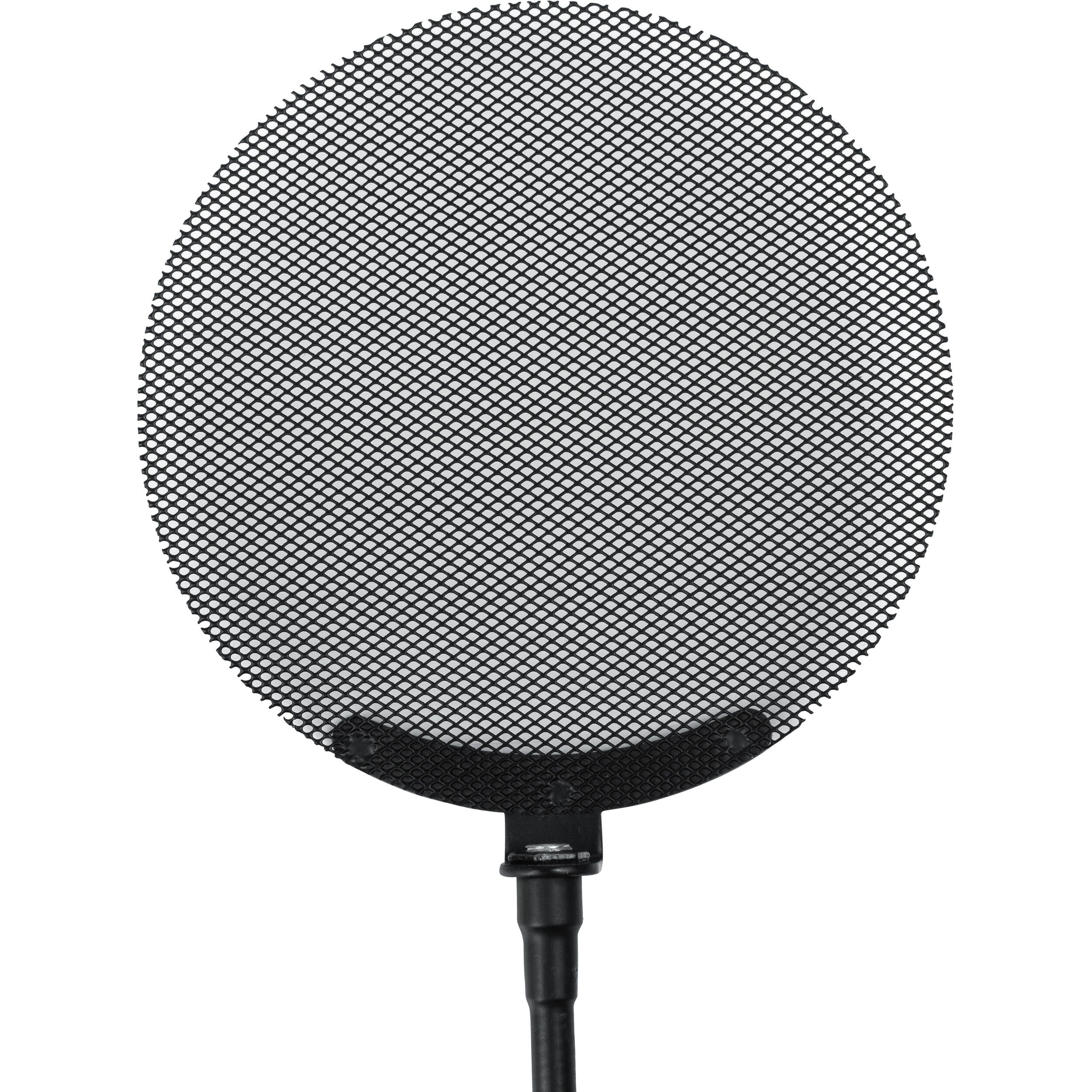 Gator Frameworks GFW-POPFILTER-MTL Metal Screen Pop Filter with 12.4" Flexible Gooseneck