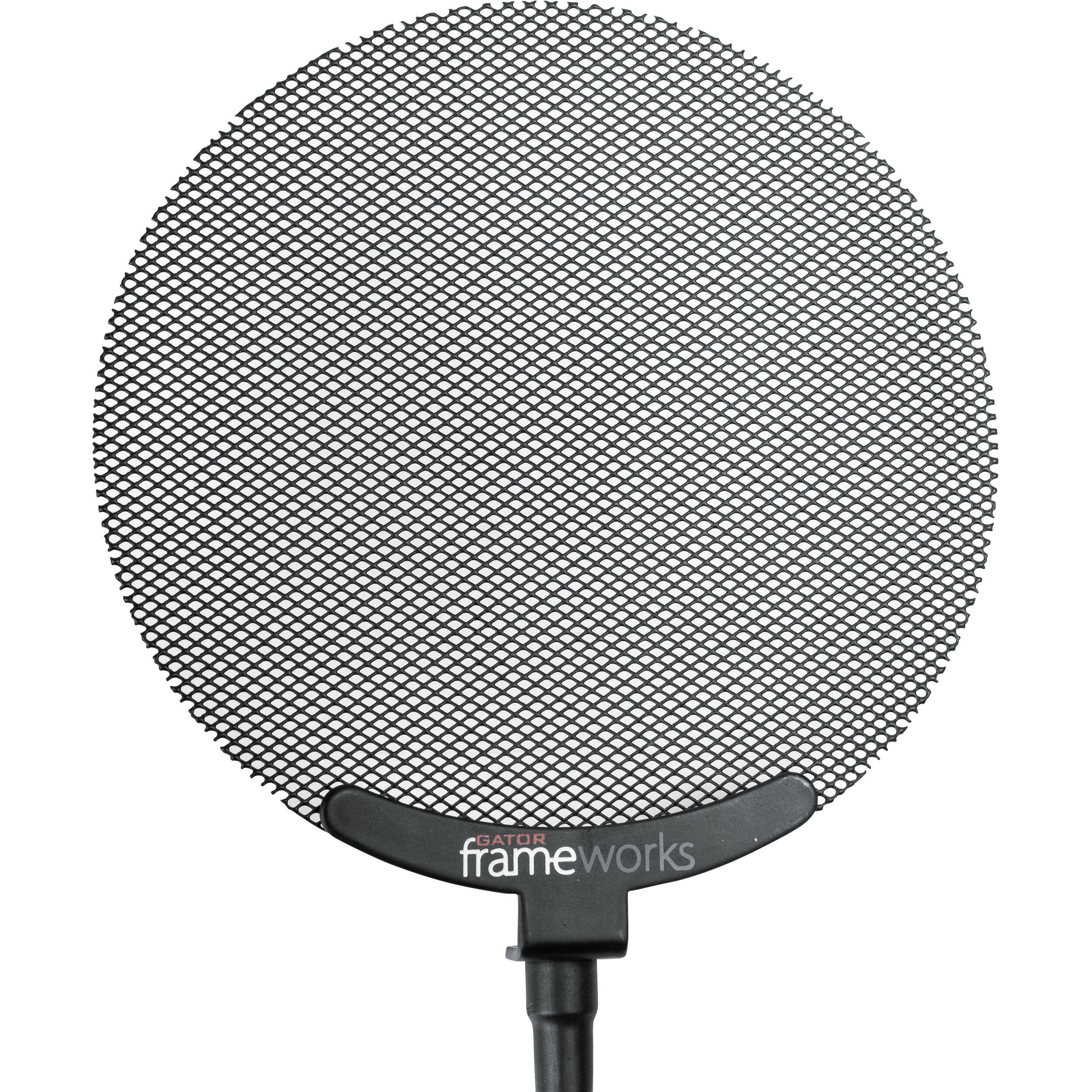 Gator Frameworks GFW-POPFILTER-MTL Metal Screen Pop Filter with 12.4" Flexible Gooseneck