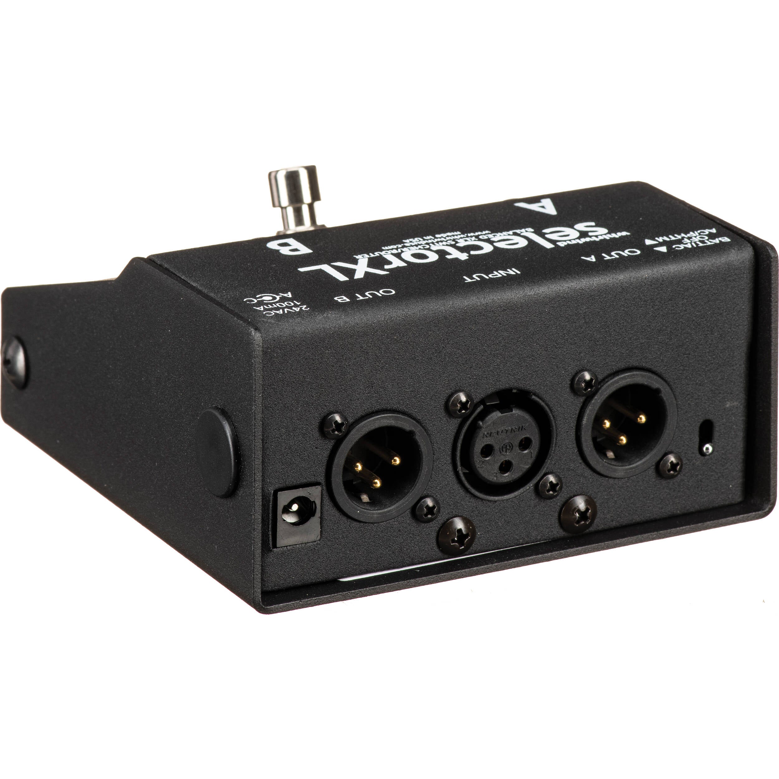 Whirlwind SelectorXL Silent Microphone Switcher