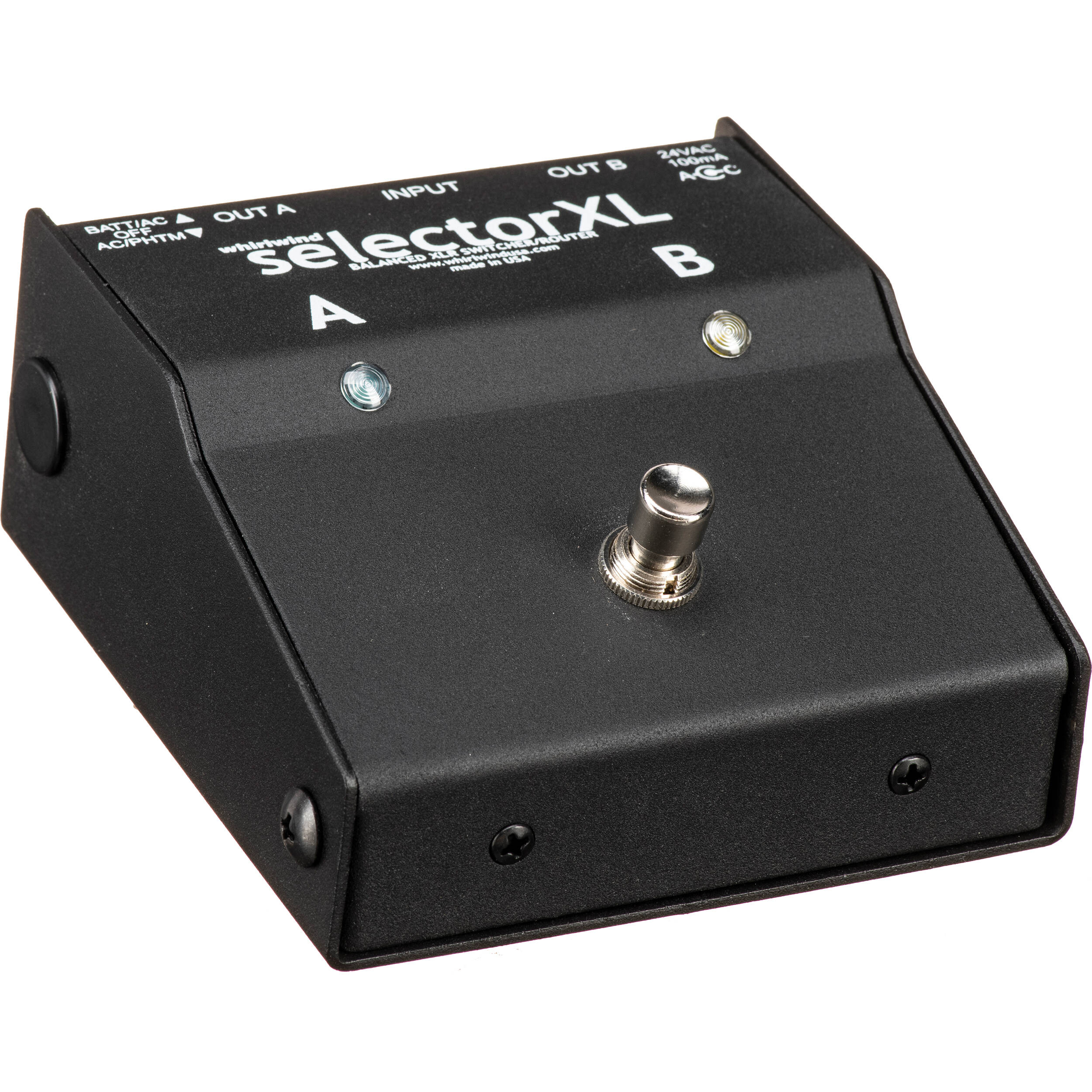 Whirlwind SelectorXL Silent Microphone Switcher