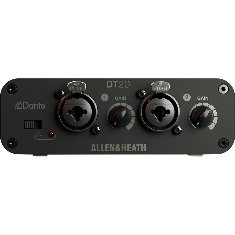 Allen & Heath DT20-M Dante Input Interface with No Power Supply