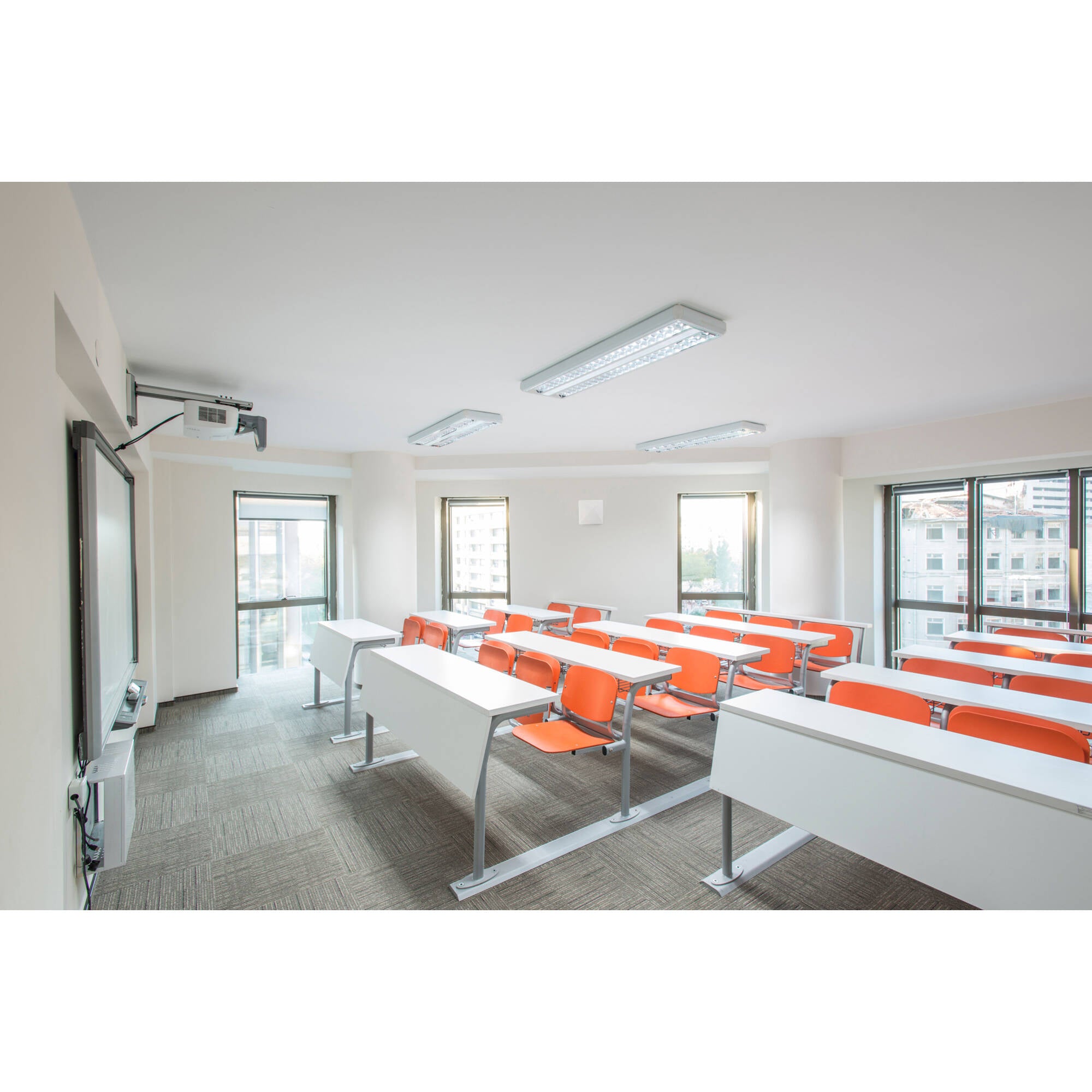 RF Venue D-ARC Diversity Architectural Antenna for UHF Wireless Microphones (White, 470-616 MHz)